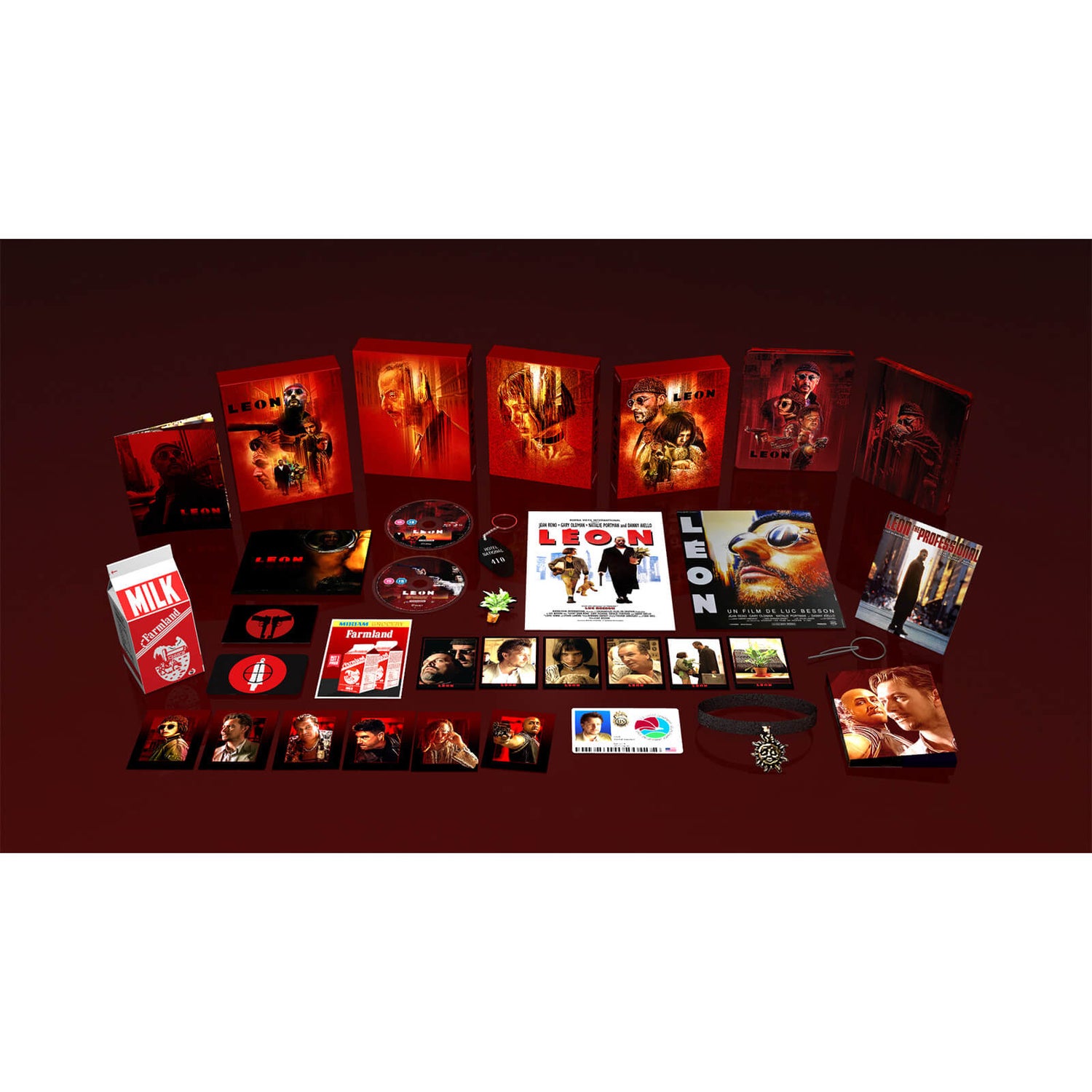 Leon Deluxe Edition Zavvi Exclusive 4K Ultra HD Steelbook (includes Blu