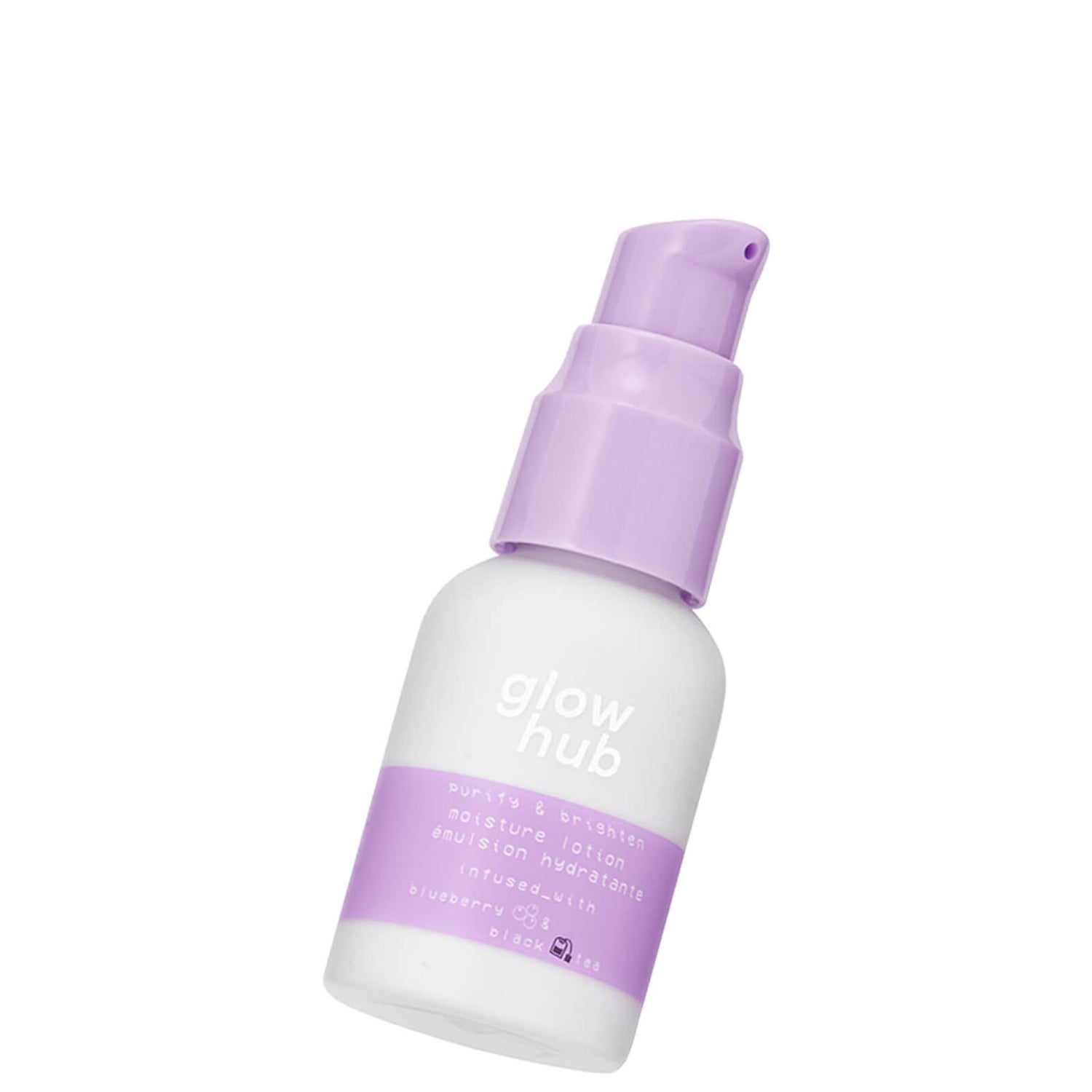 Glow Hub Mini Purify and Brighten Moisture Lotion 95ml lookfantastic