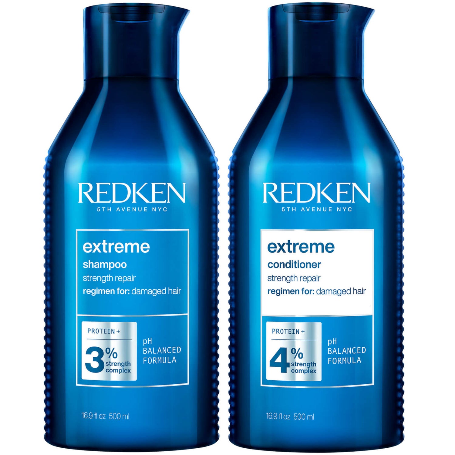 Redken Extreme Shampoo and Conditioner Routine for Damaged Hair 500ml