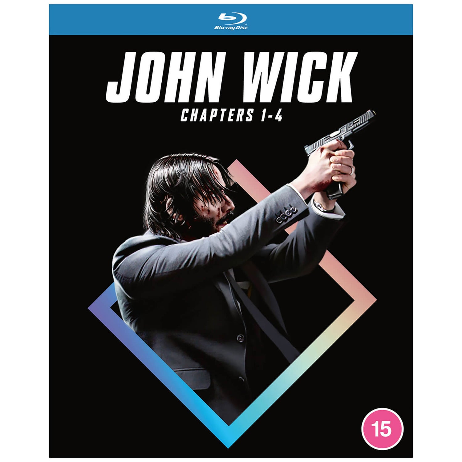 John Wick 1 4 Boxset Blu ray Zavvi UK