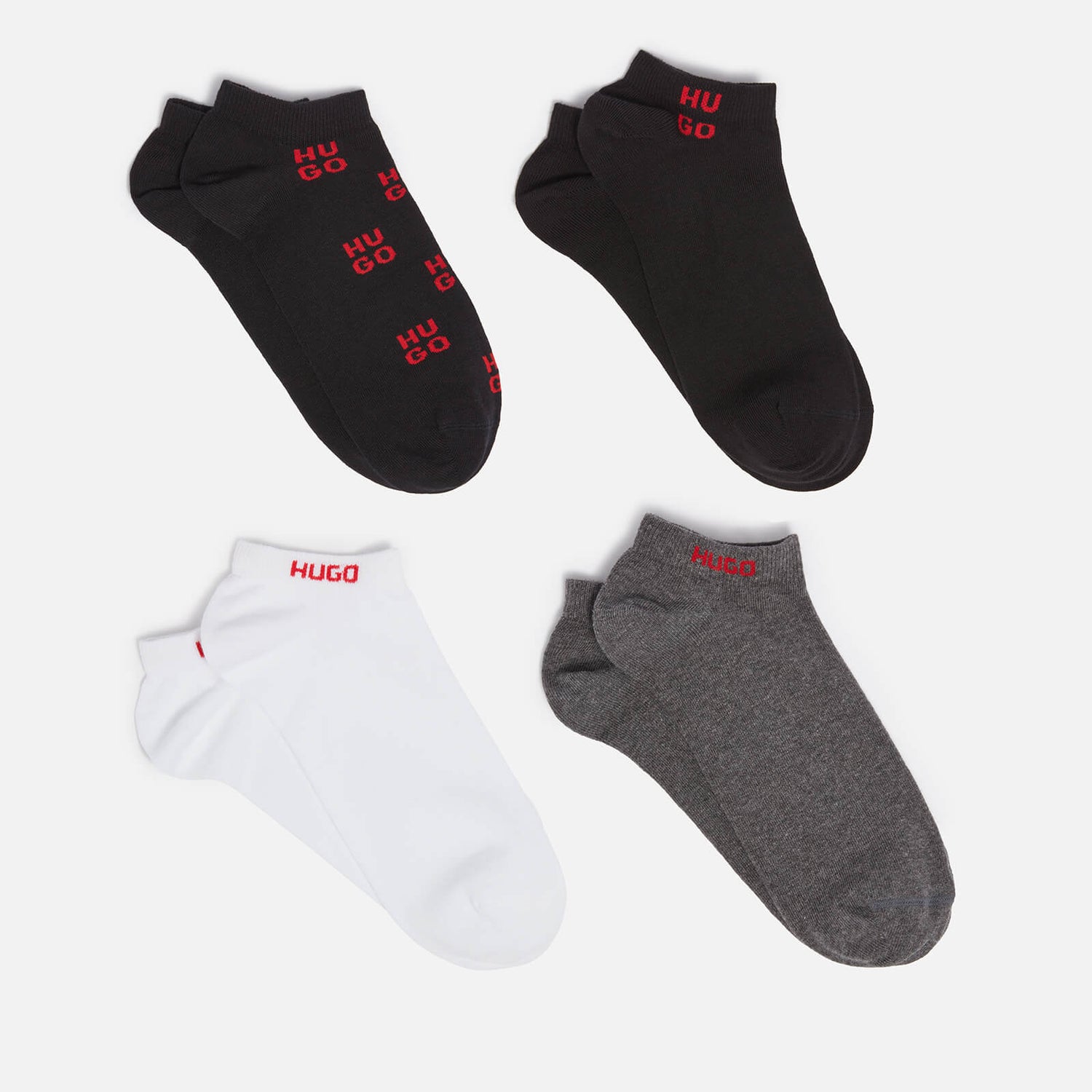 HUGO Bodywear Four-Pack Cotton-Blend Socks Gift Set | TheHut.com