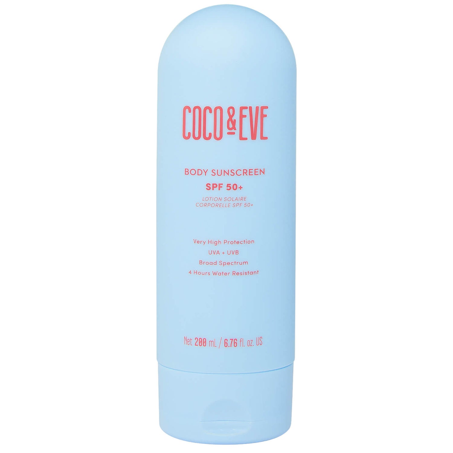 Coco & Eve Body Sunscreen SPF50+ 200ml LOOKFANTASTIC