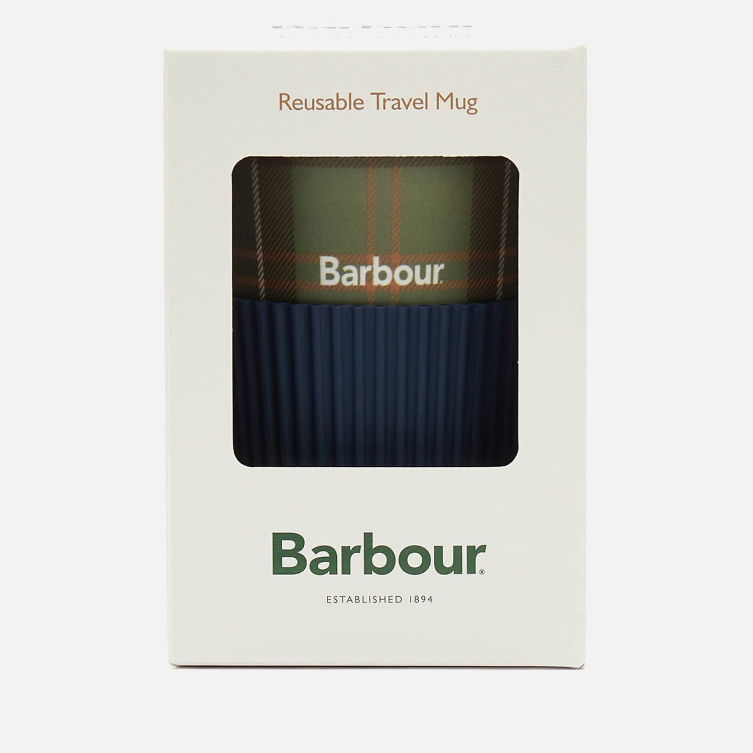 Barbour Reusable Tartan Travel Mug