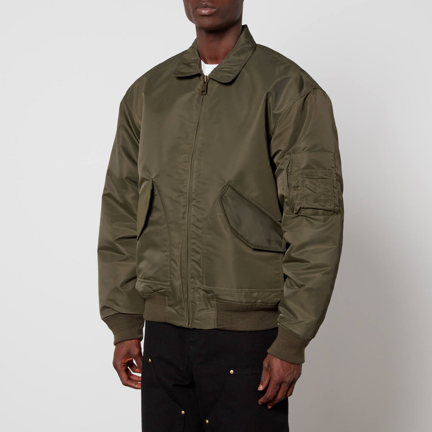 Carhartt WIP Olten Water-Resistant Nylon Bomber Jacket | TheHut.com