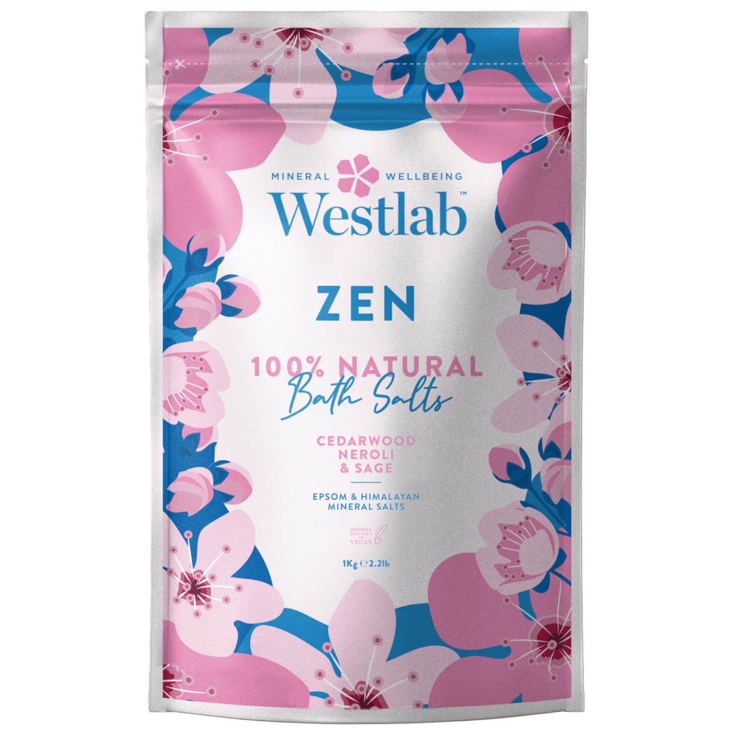 Westlab Zen Bath Salts 1kg LOOKFANTASTIC