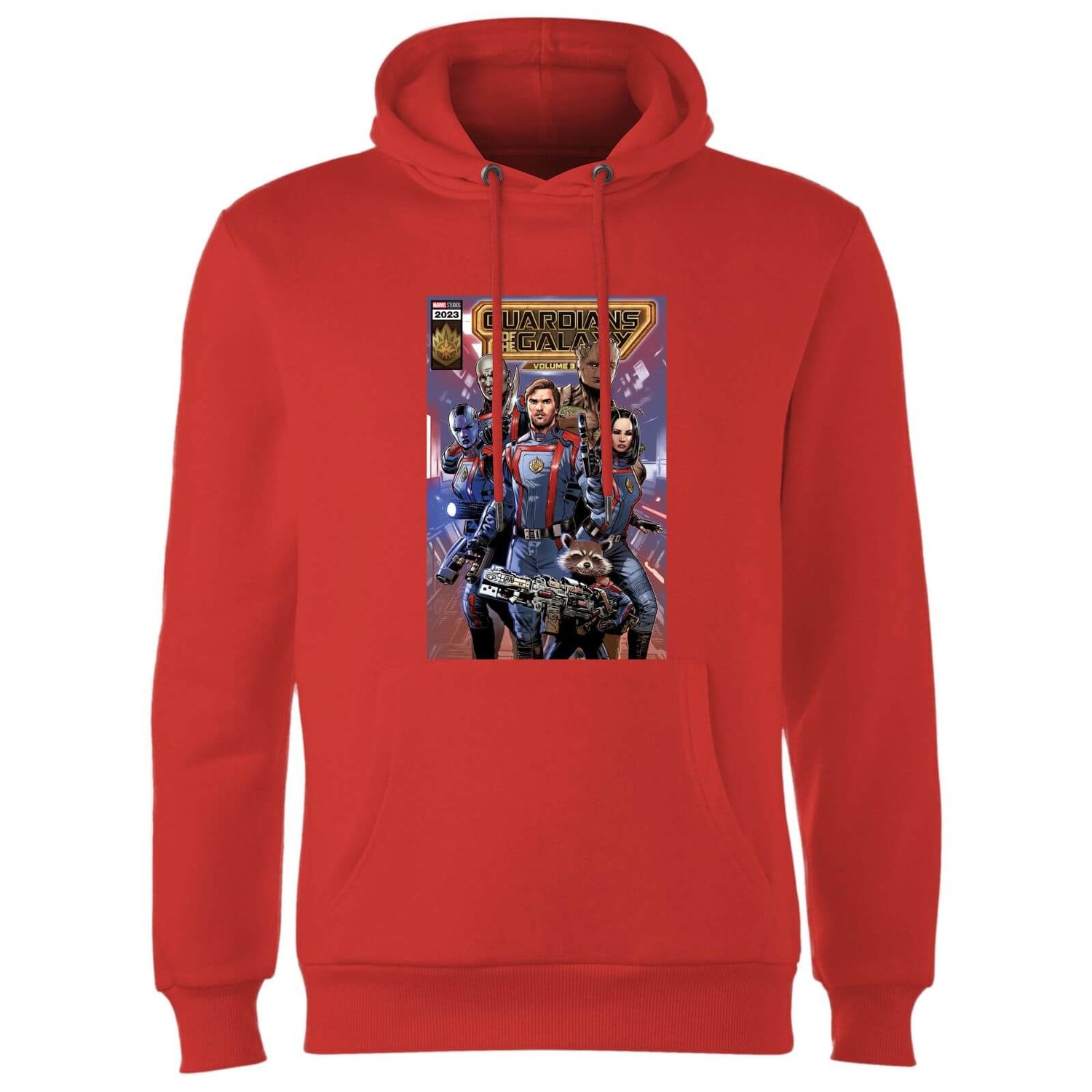 Guardians of the Galaxy Photo Comic Cover Hoodie - Red Clothing - Zavvi UK