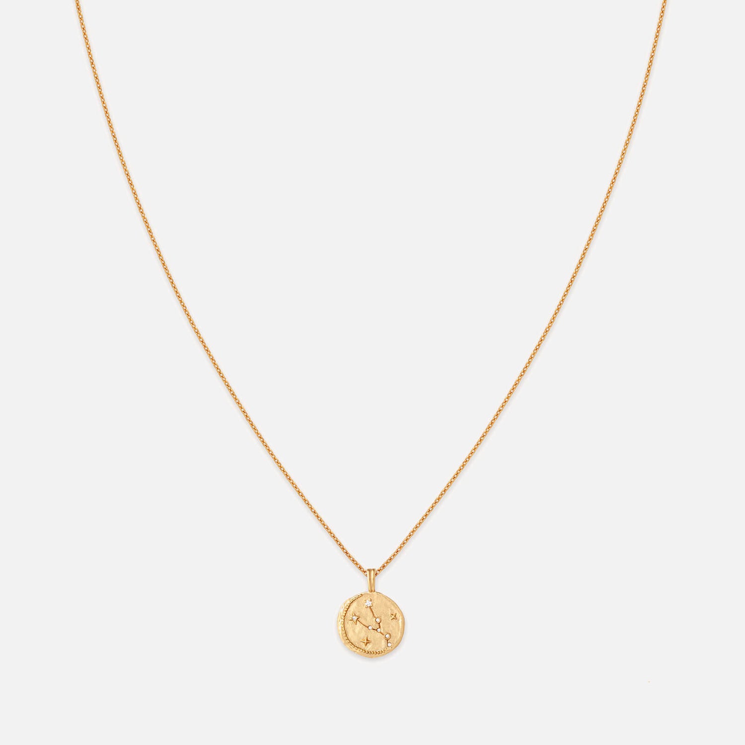 18 Kt Gld Pltd Sterling Moon Ea