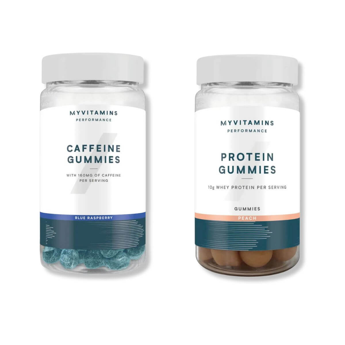 Gummies Workout Bundle Caffeine and Protein Myvitamins