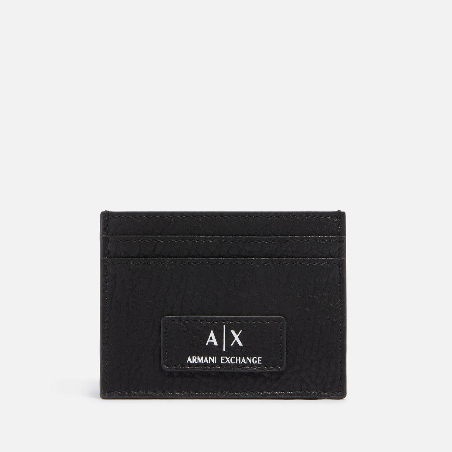 Armani Exchange Logo Faux Leather Cardholder TheHut.de