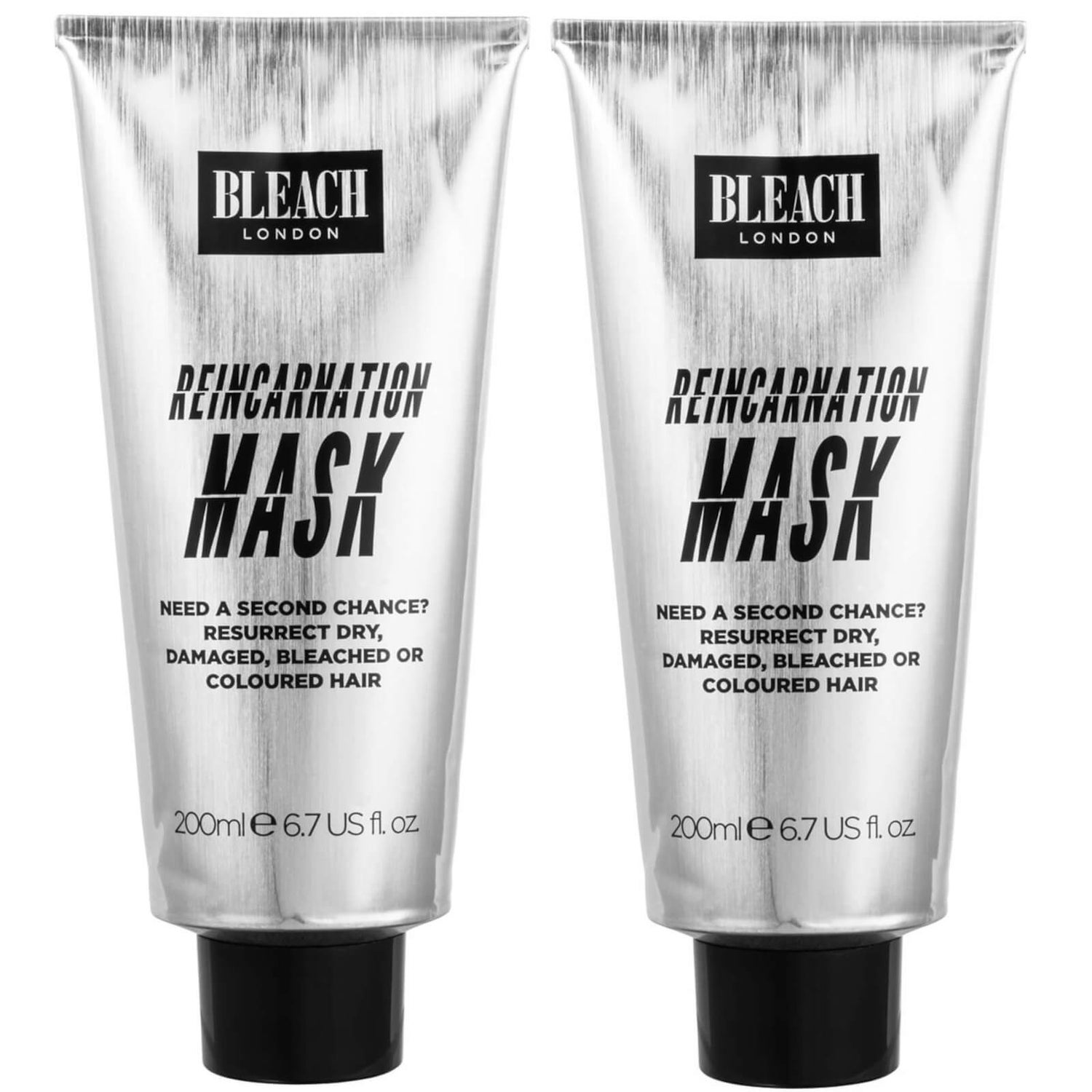 BLEACH LONDON Reincarnation Mask 200ml Duo LOOKFANTASTIC