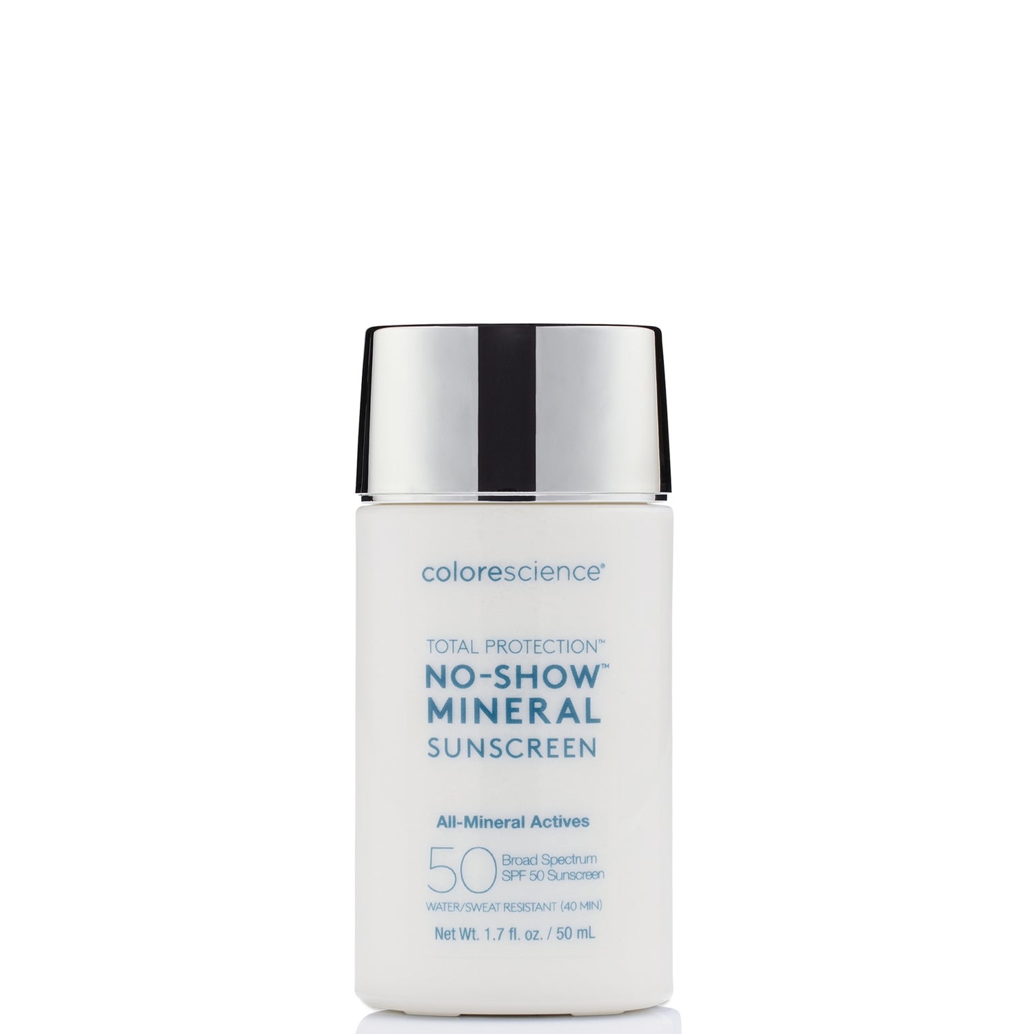 Colorescience SPF 50 Total Protection NoShow Mineral Sunscreen 1.7 oz SkinStore