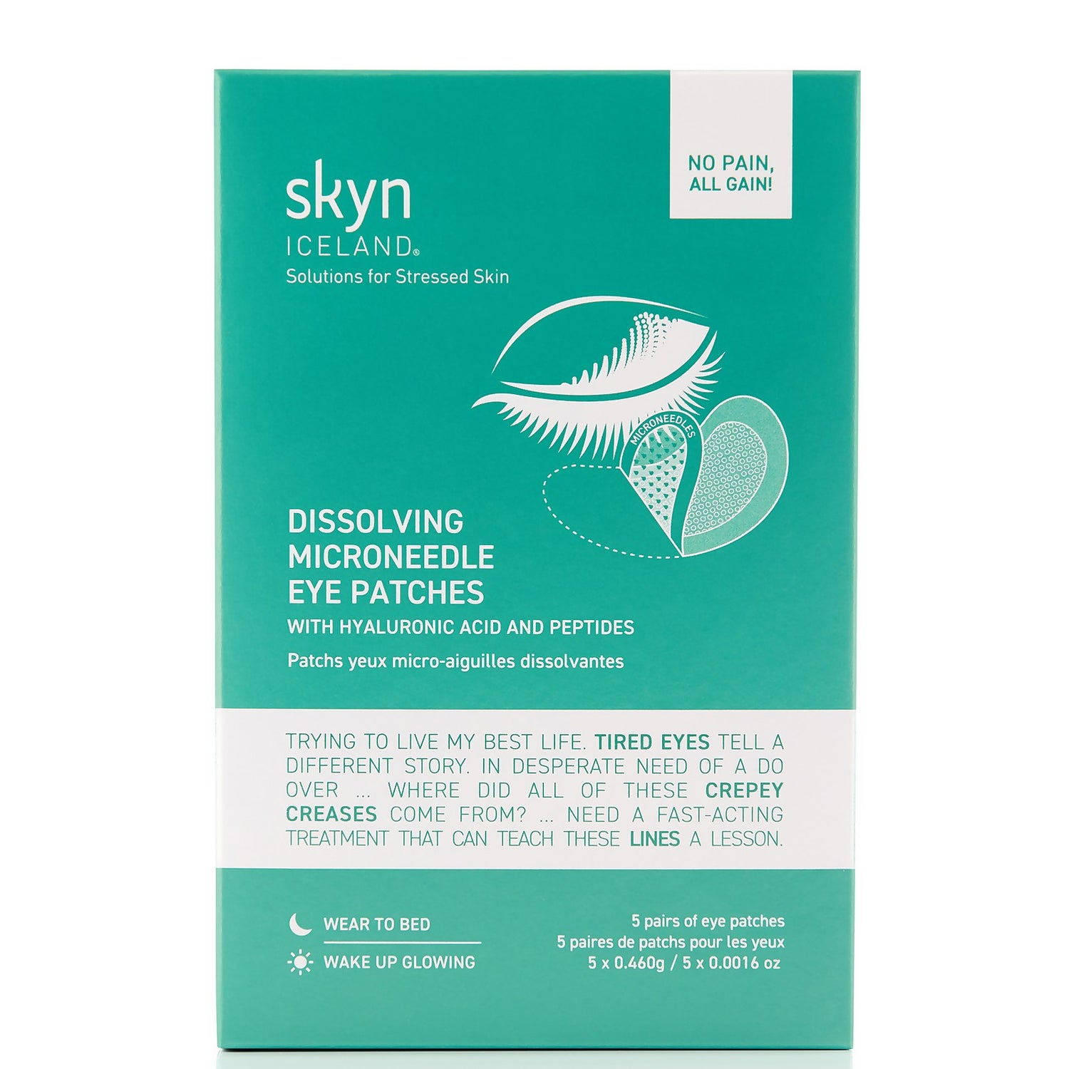 Skyn Iceland Dissolving Microneedle Patches Pack Of 5 3154