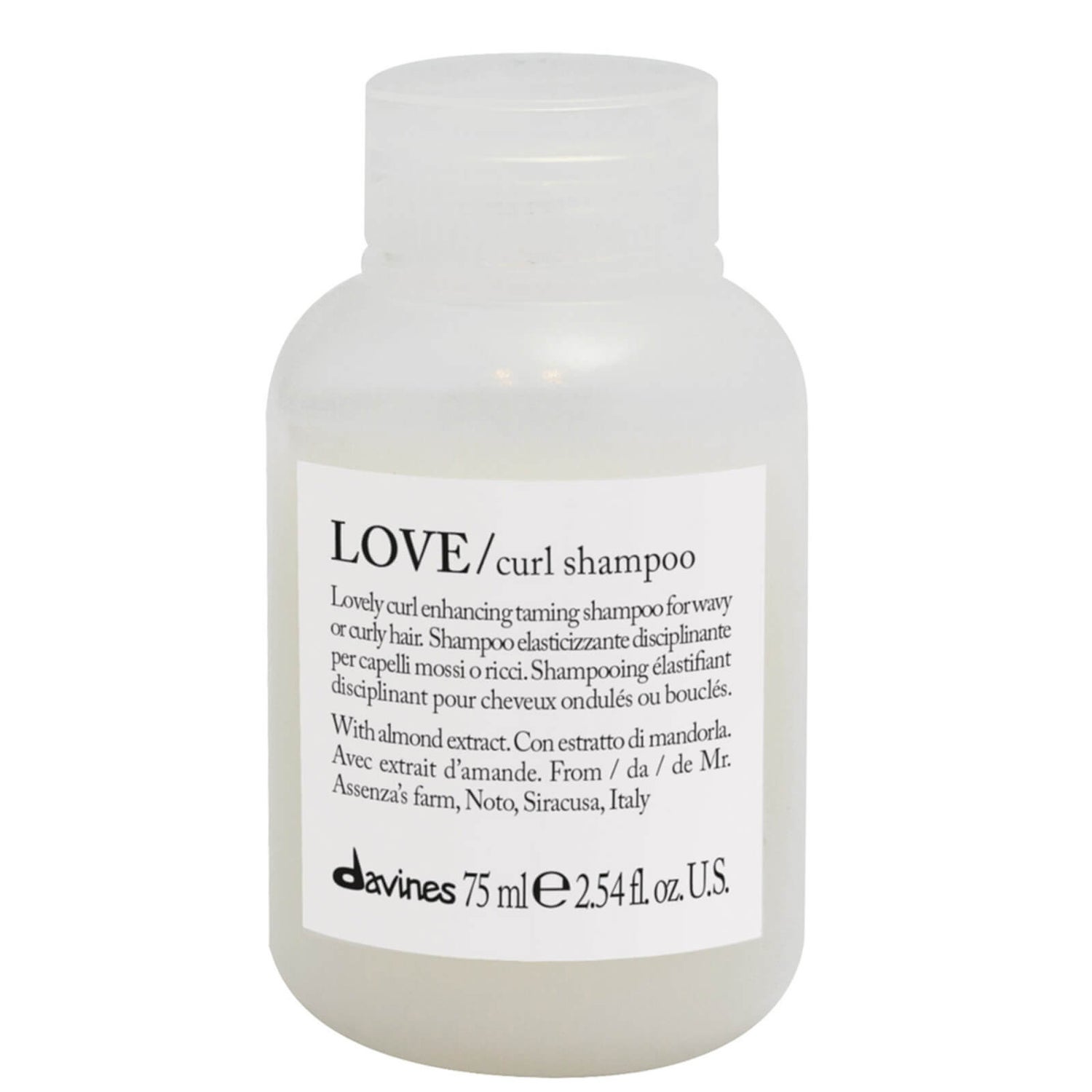 Davines LOVE CURL Shampoo 75ml - LOOKFANTASTIC