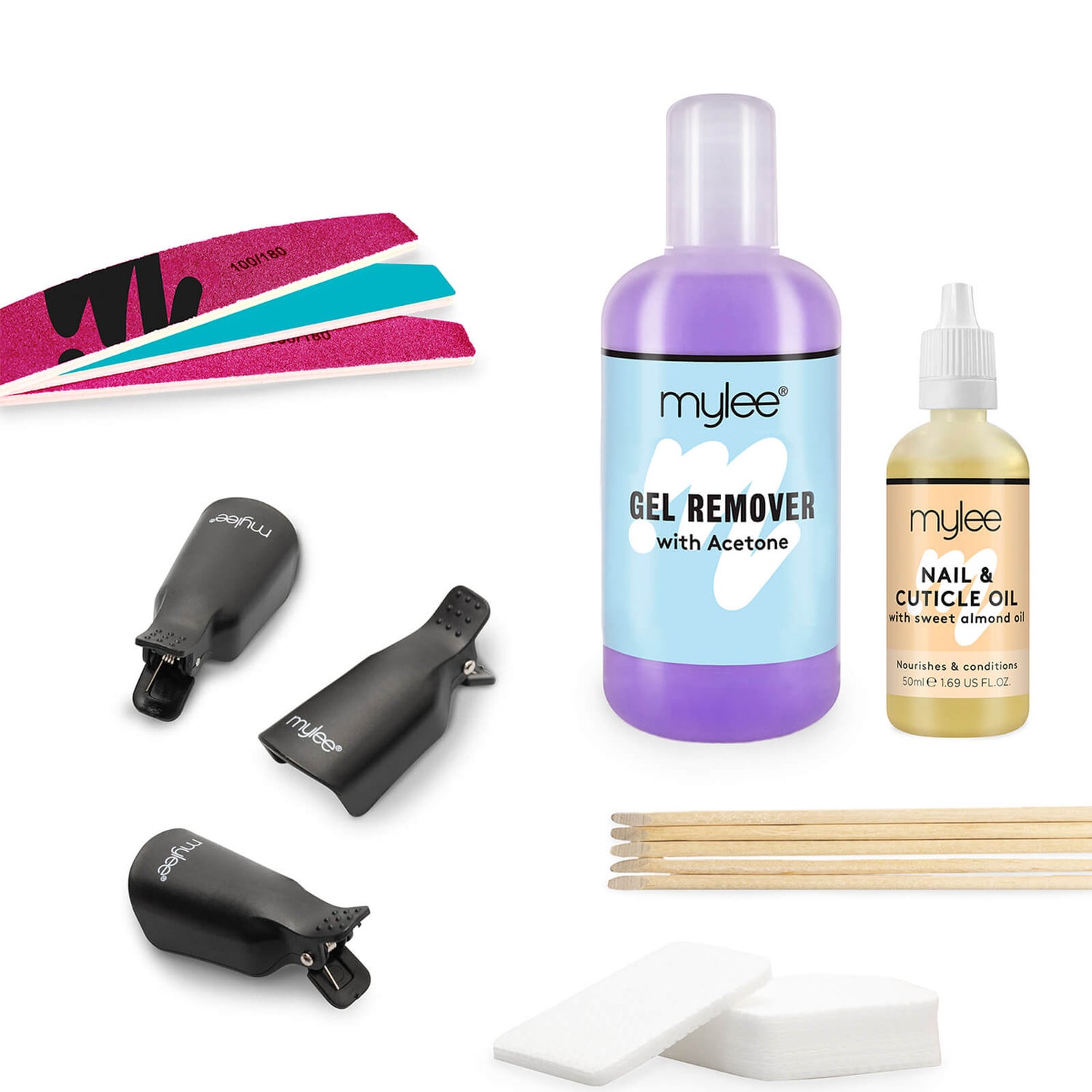 Mylee Get Soaked! Gel Polish Removal Kit LOOKFANTASTIC