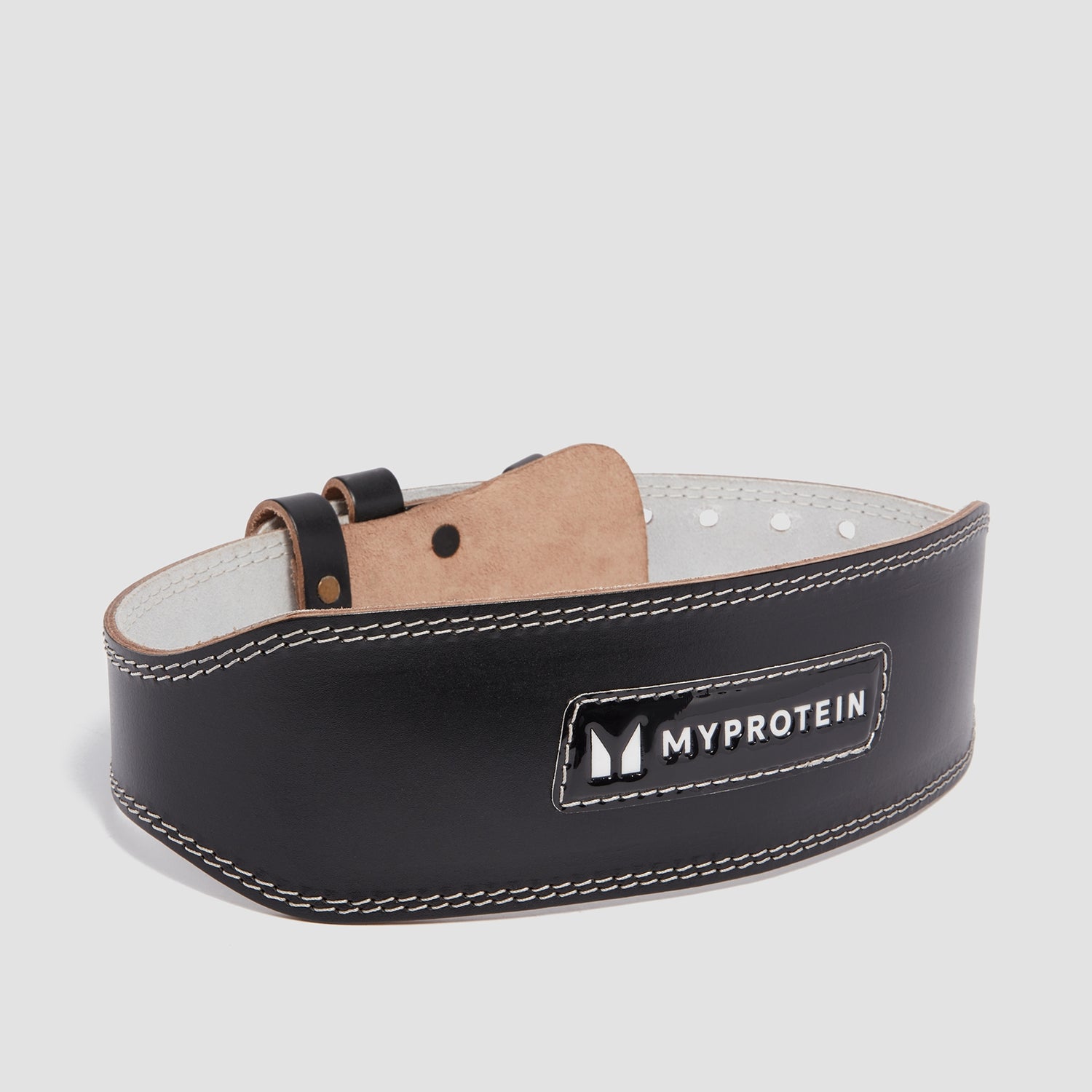 Myprotein Leather Lifting Belt Black MYPROTEIN™