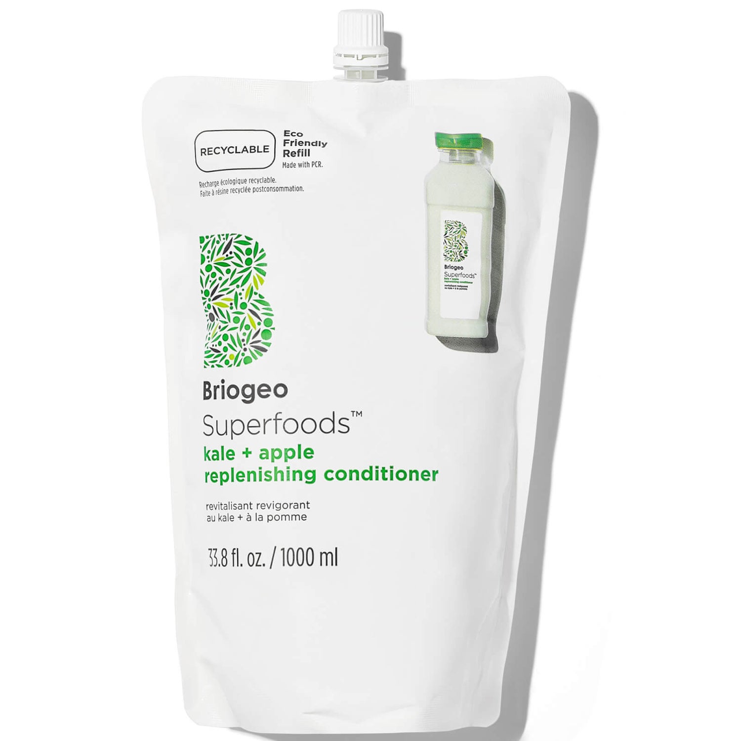 Briogeo Superfoods™ Matcha + Apple Replenishing Conditioner 33.8 oz