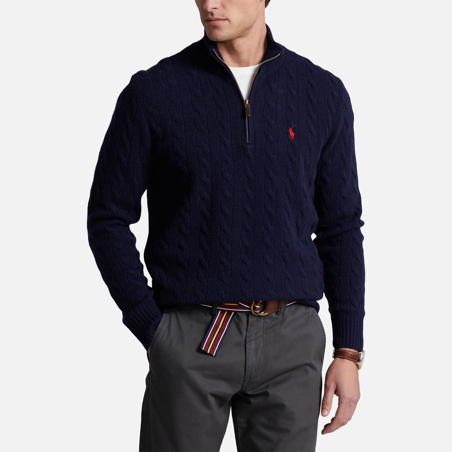 Polo Ralph Lauren Wool and Cashmere-Blend Jumper | TheHut.com