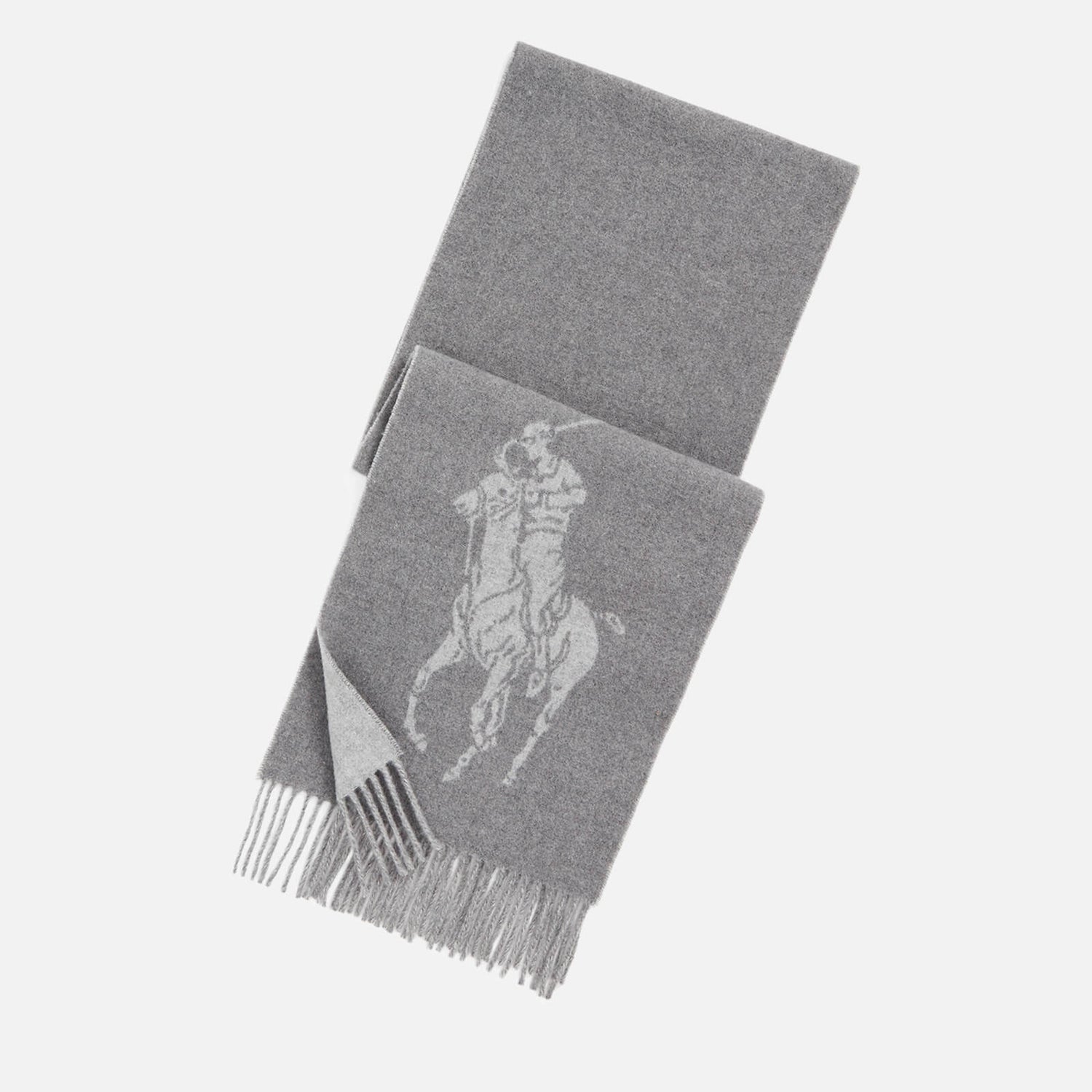 Polo Ralph Lauren Adult Jacquard Stacked Pony Set Scarf & Beanie Hats main image 1
