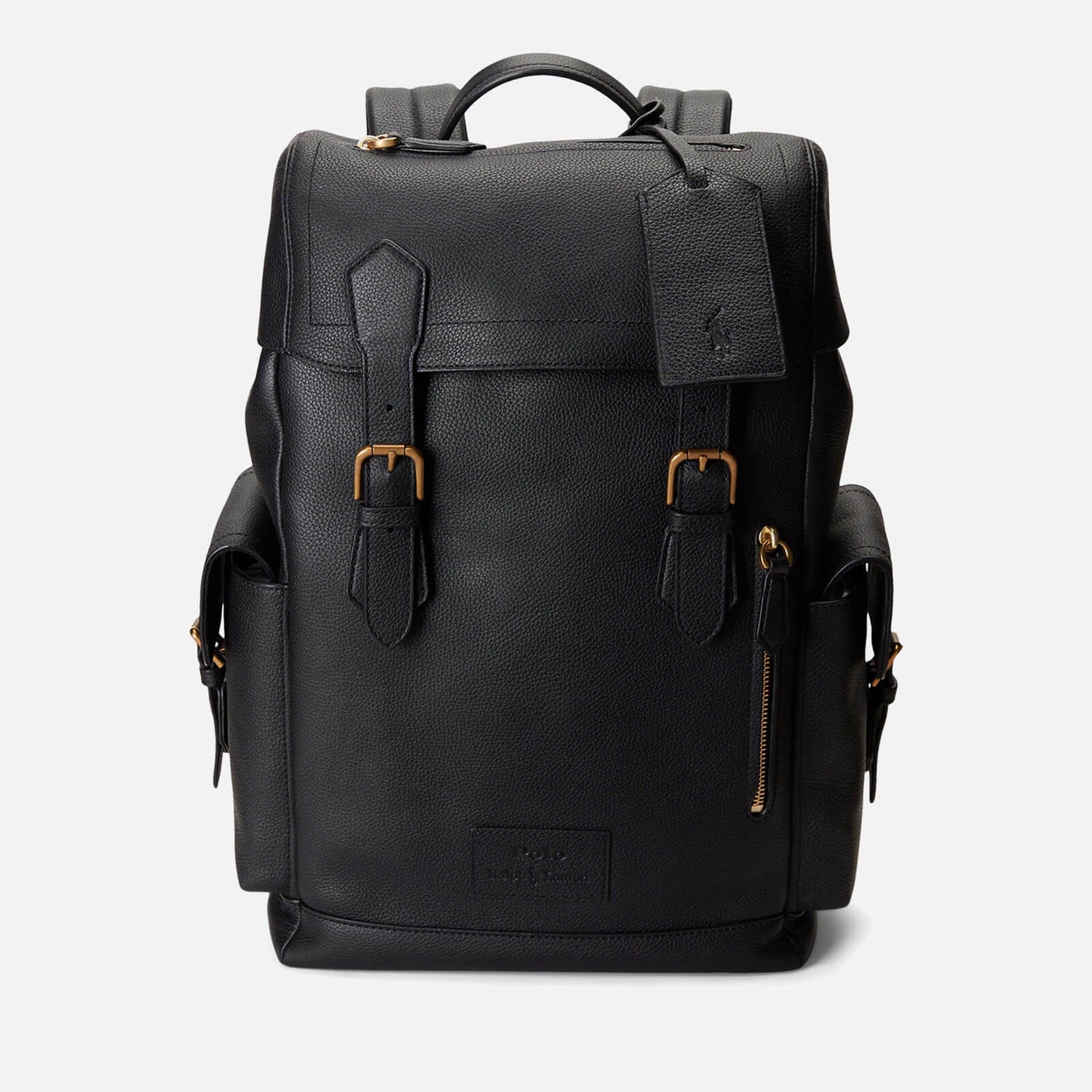 Polo Ralph Lauren Medium Leather Backpack | TheHut.com