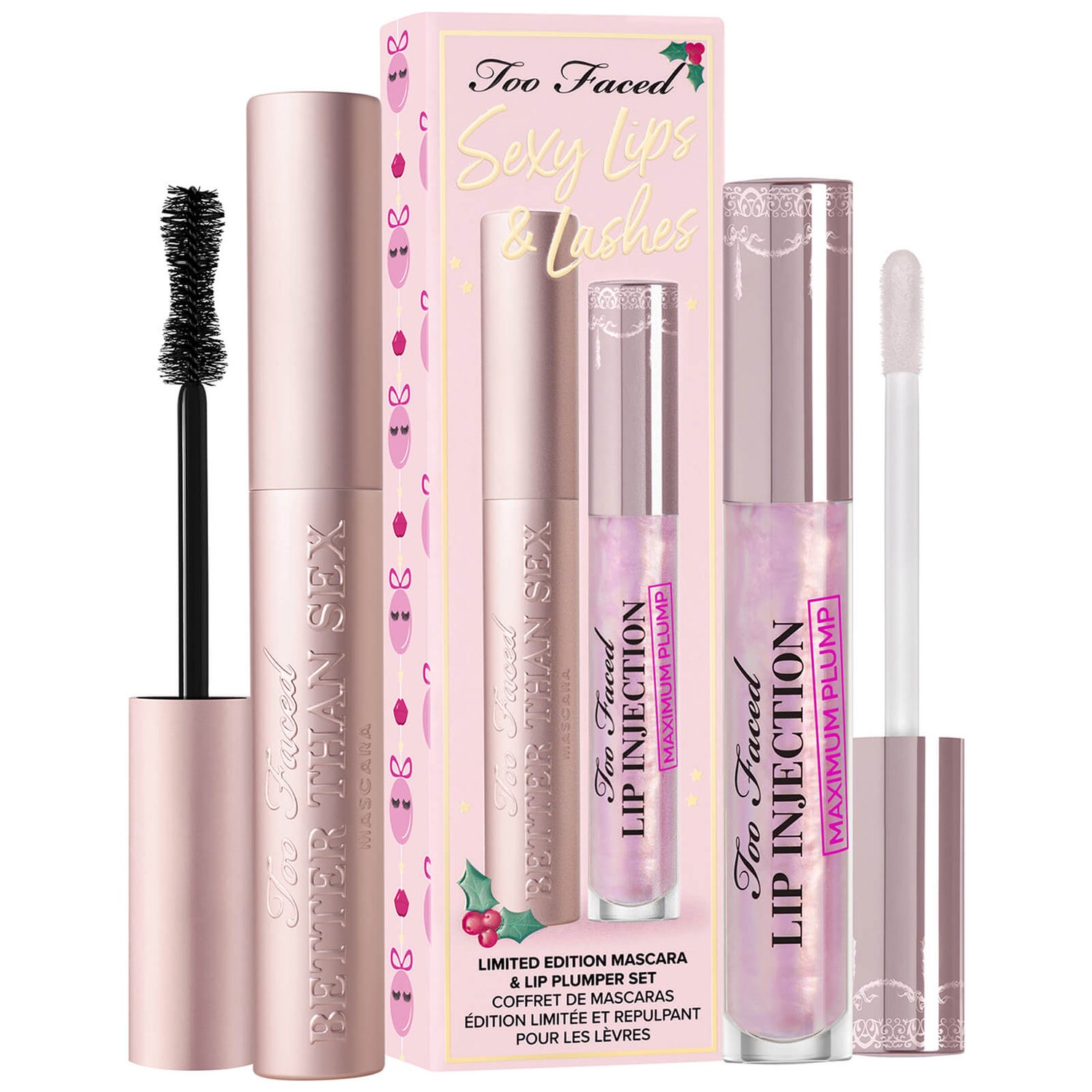 Too Faced Limited Edition Sexy Lips and Lashes Set - LOOKFANTASTIC