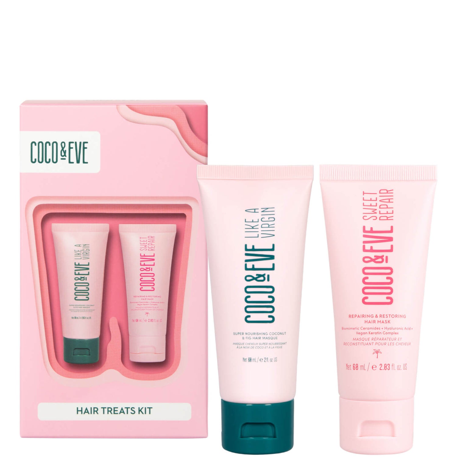 Coco & Eve Hair Treats Kit (Worth £24.70) Cult Beauty