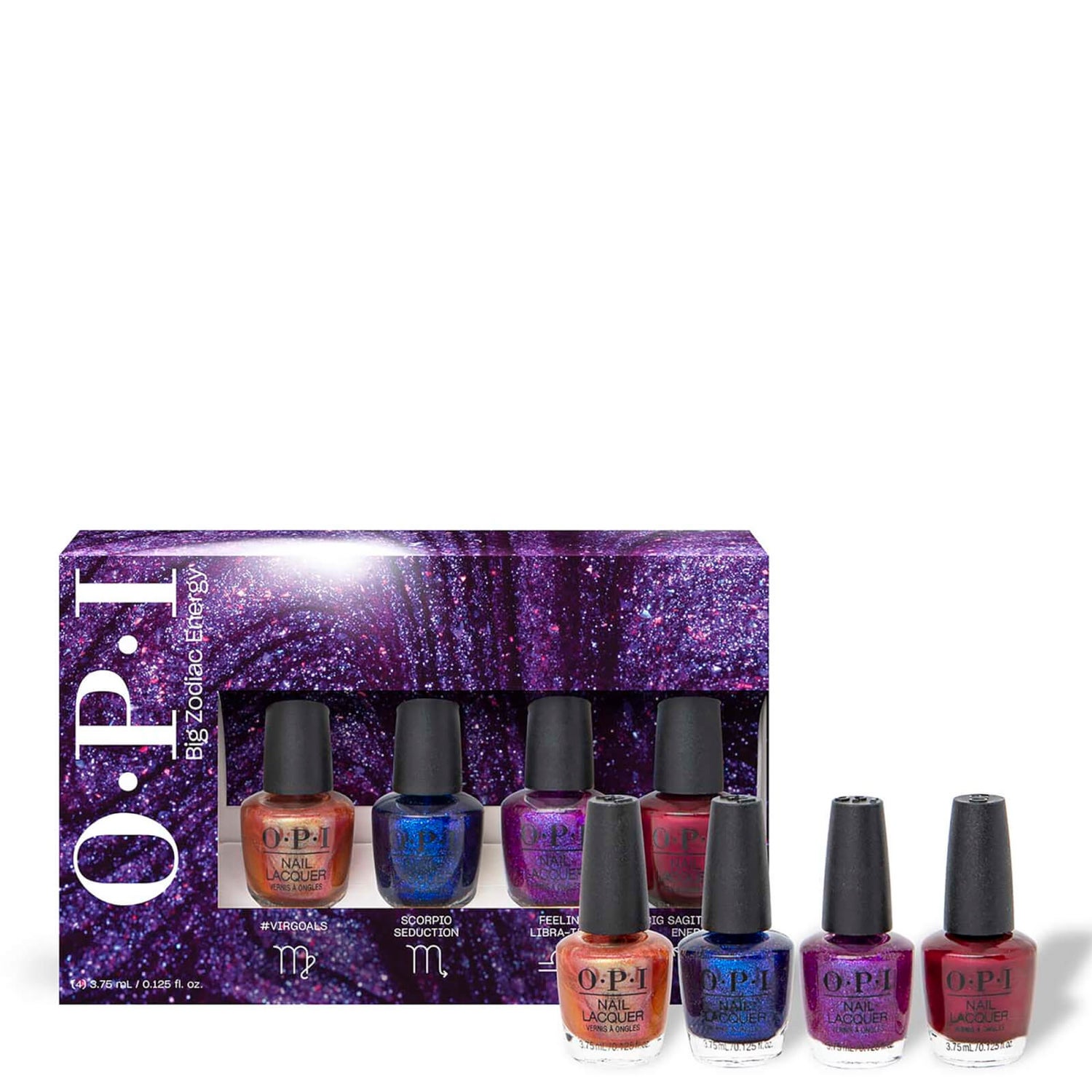 OPI Nail Polish Big Zodiac Energy Fall Mini 4Pack 15ml x 4