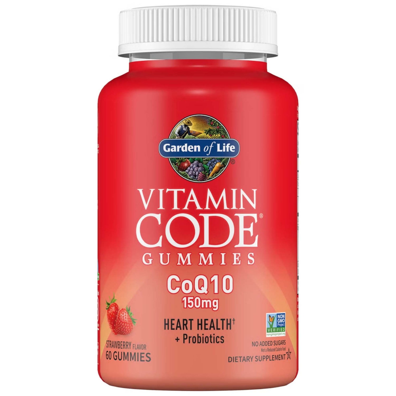 Garden of Life Vitamin Code CoQ10 Strawberry 60 Gummies Every Health