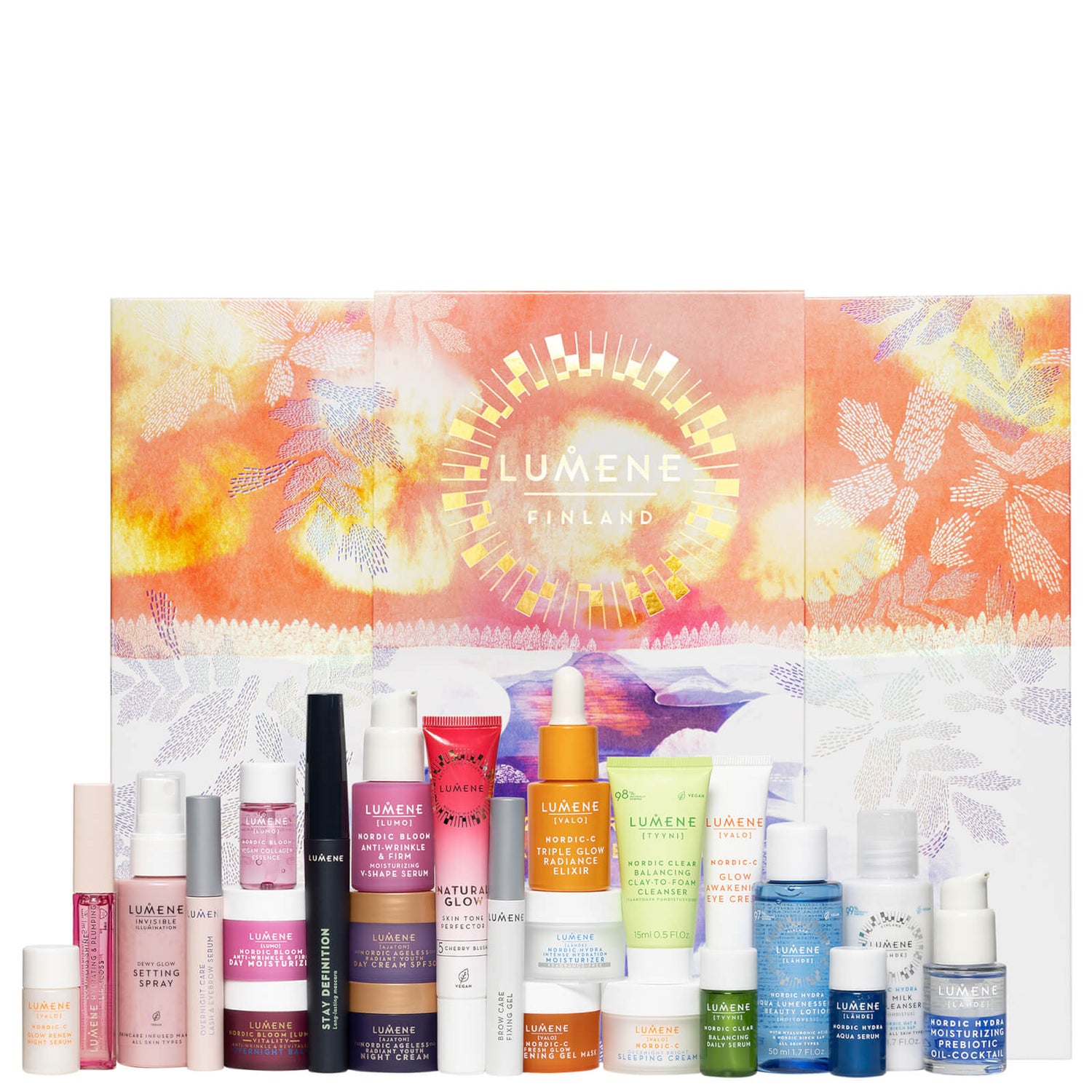 Lumene Advent Calendar 24 Nordic Beauty Secrets Gratis Lieferservice