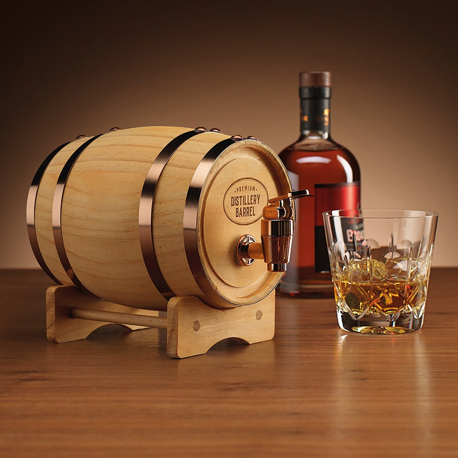 Wooden Keg Whiskey Barrel Merchandise Zavvi UK