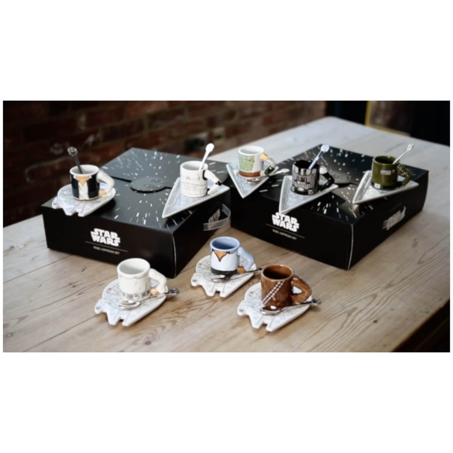 Meta Merch Star Wars Rebel Espresso Set Traditional Gifts - Zavvi UK