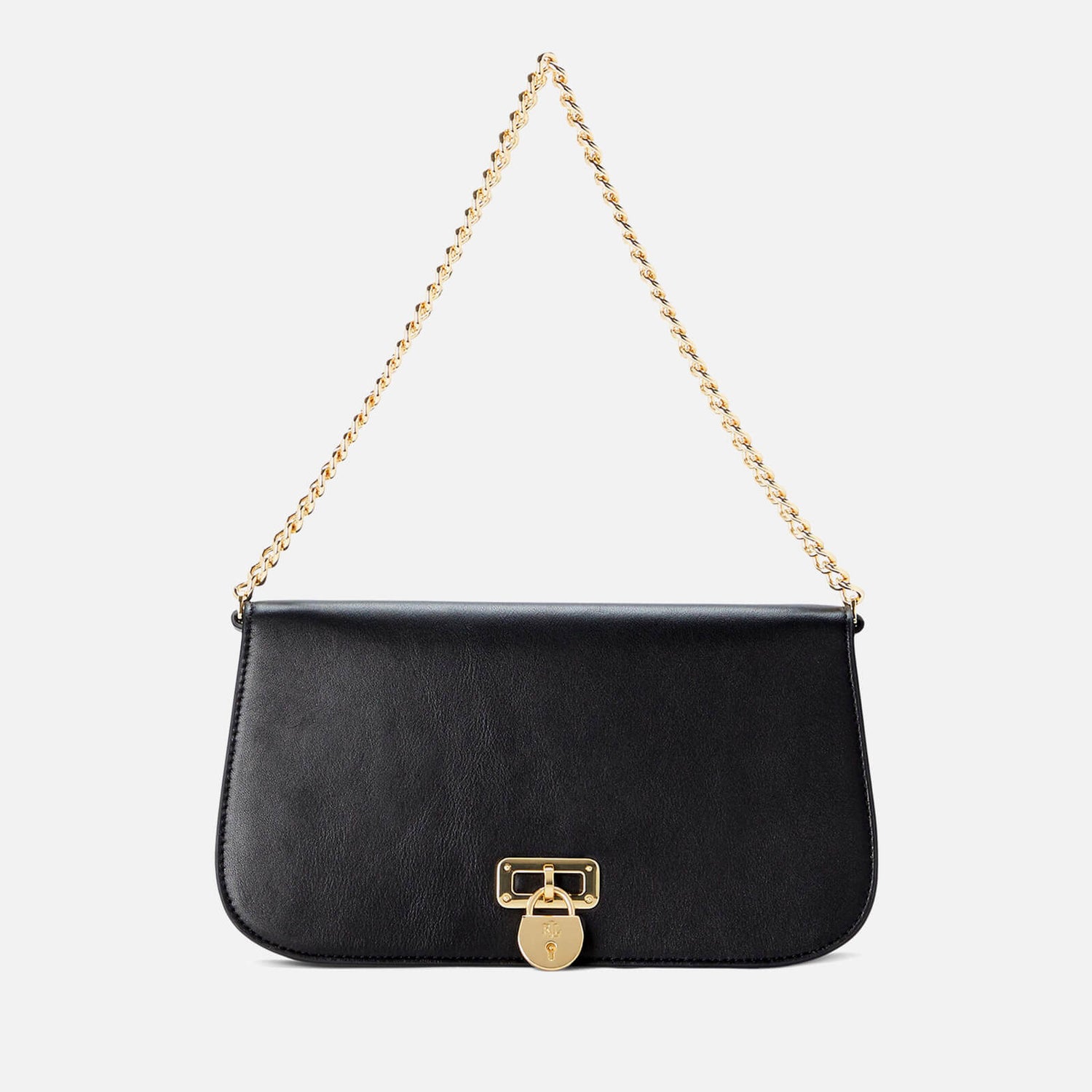 Lauren Ralph Lauren Tanner Medium Shoulder Bag - Black | TheHut.com