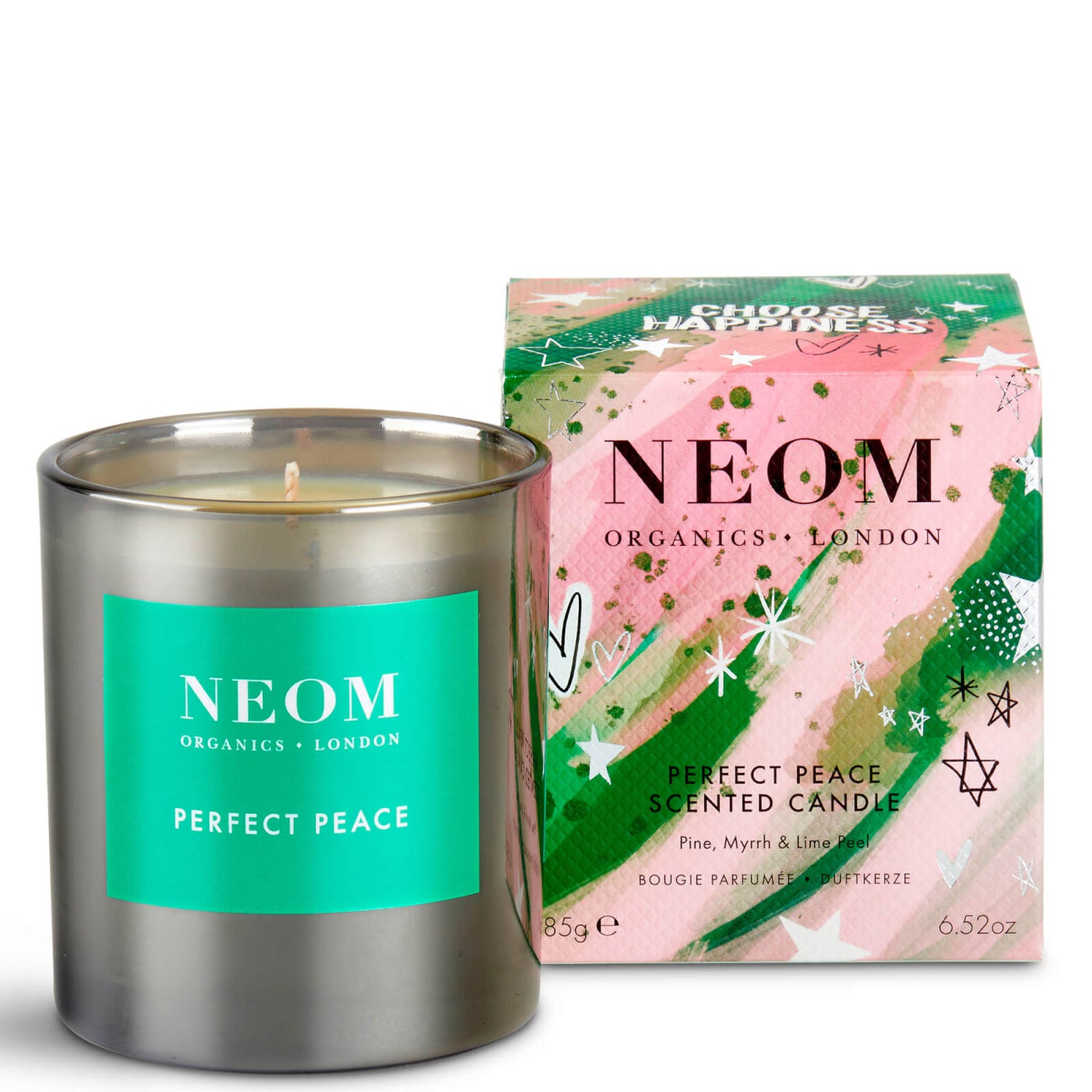 NEOM Perfect Peace 1 Wick Candle 185g lookfantastic Singapore