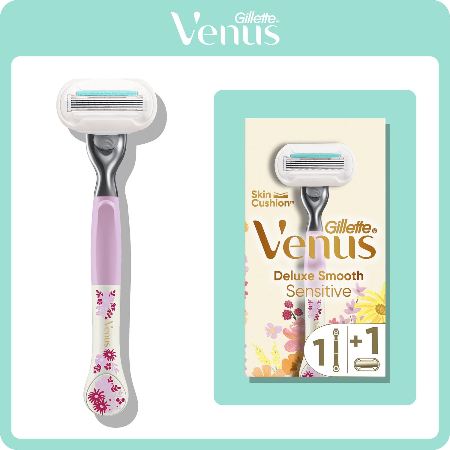 Gillette Venus Sensitive Smoooth Deluxe Razor - Rifle Edition | Gillette UK