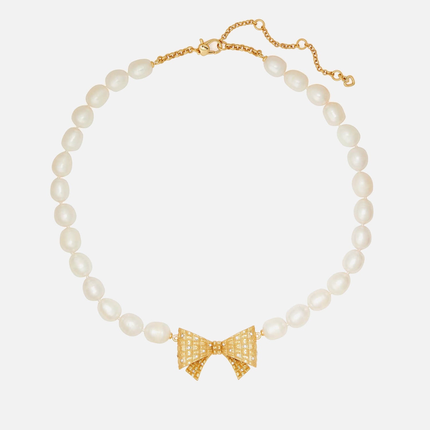 Kate Spade New York Bow Freshwater Pearl Necklace