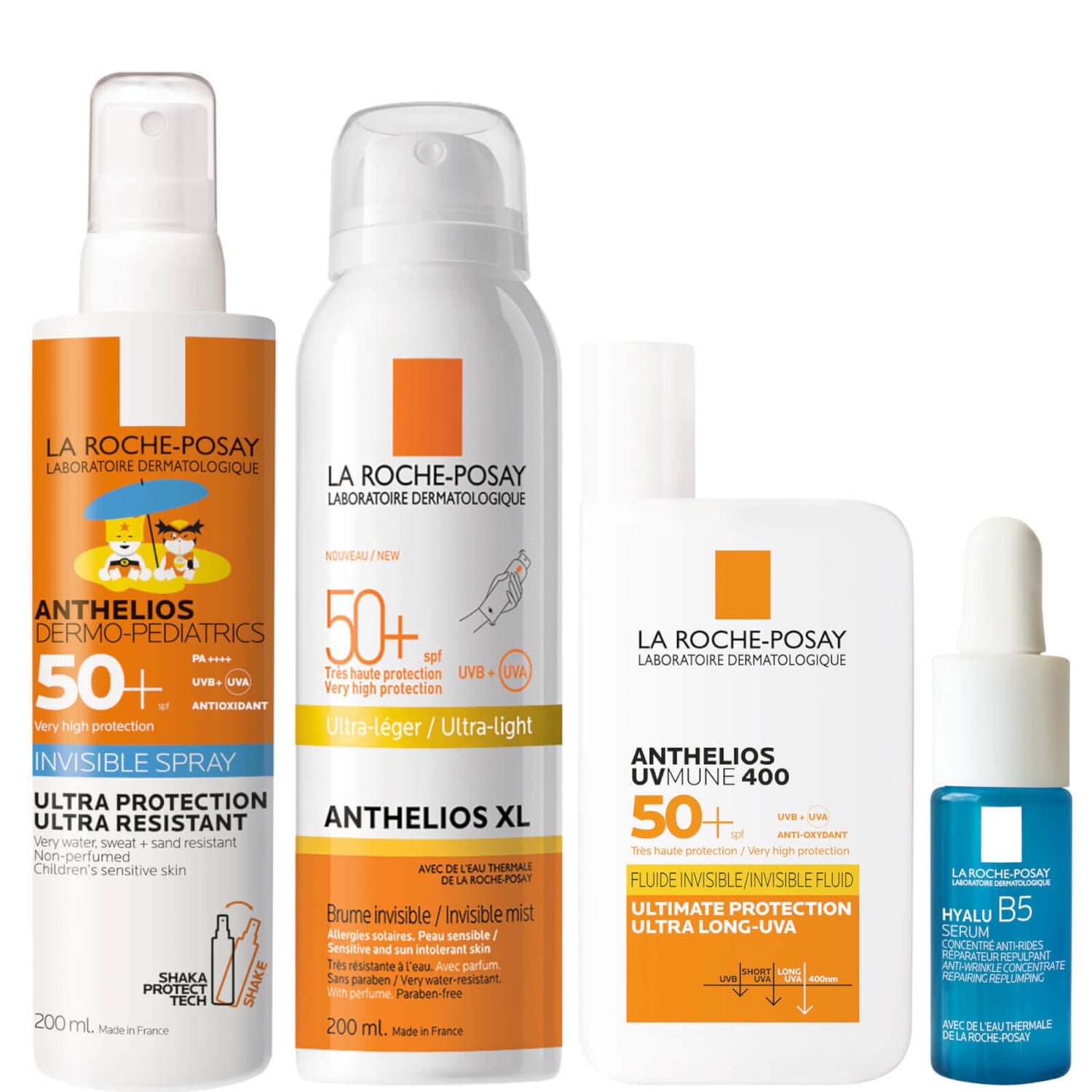 La Roche-Posay SPF and Serum Family Bundle - LOOKFANTASTIC