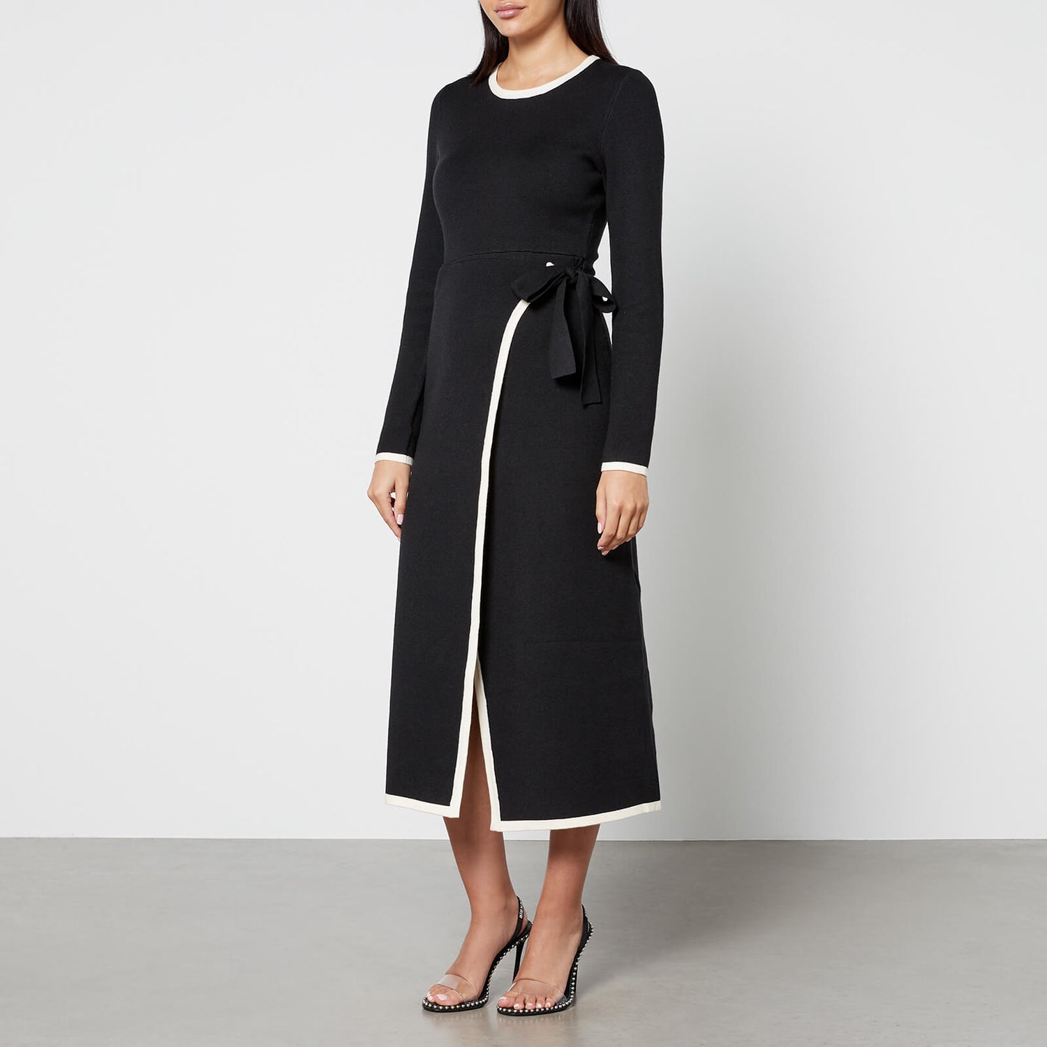 Never Fully Dressed Black Sydney Knit Dress