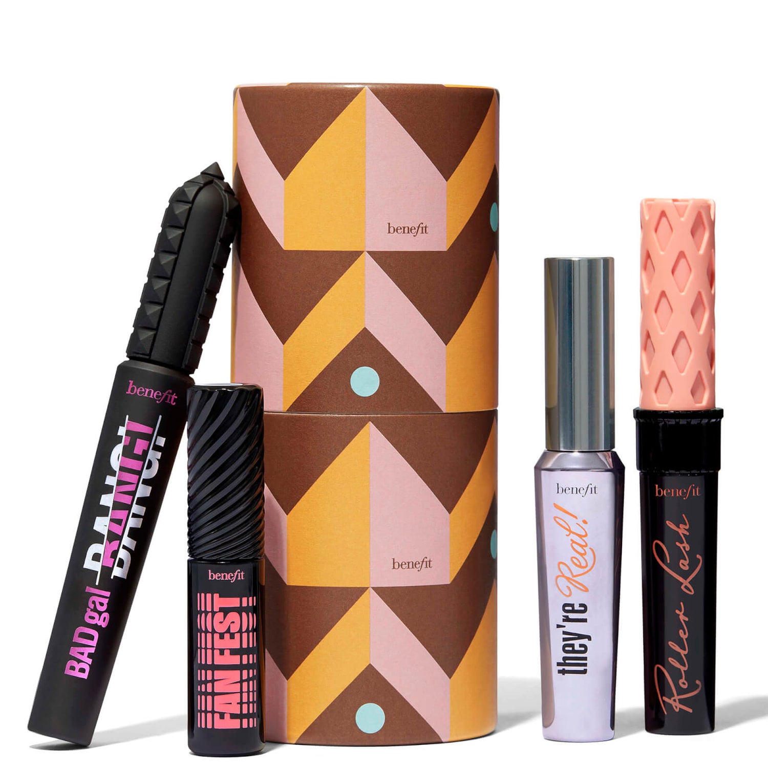 benefit Nice List Lashes Badgal Bang, Roller Lash, They're Real and Fan