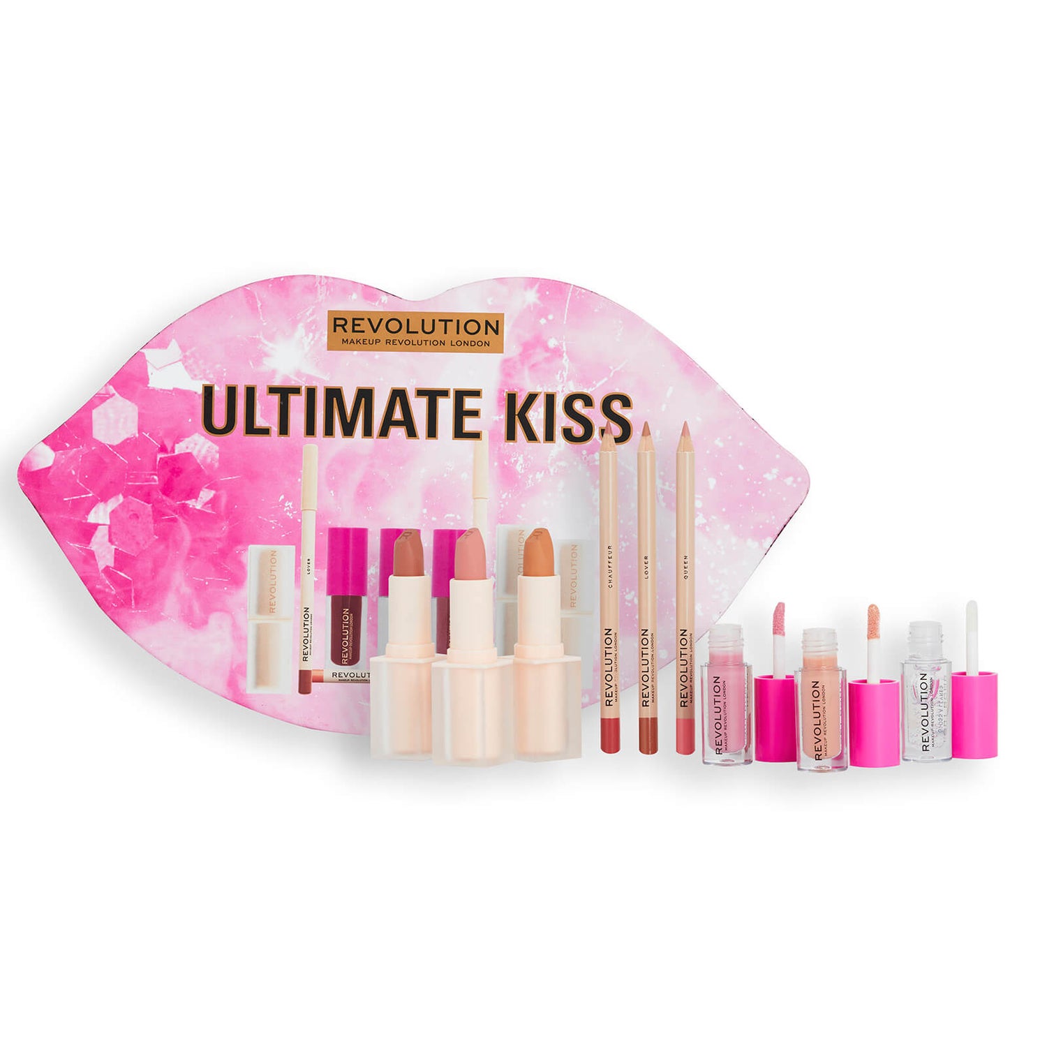 Revolution Ultimate Kiss Gift Set (Worth 72.00) Revolution Beauty