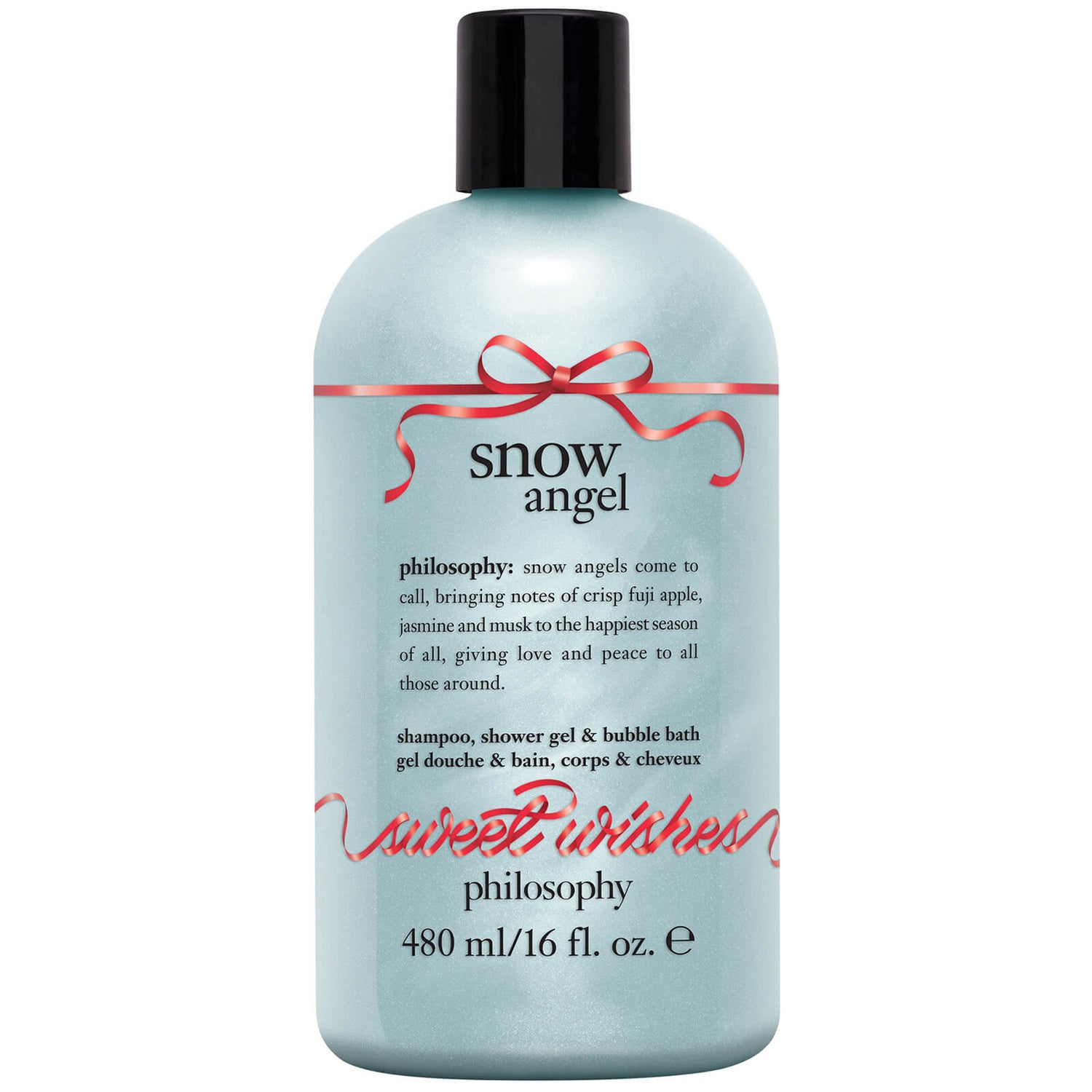 philosophy Christmas 2023 Snow Angel Shower Gel and Bubble Bath 480ml