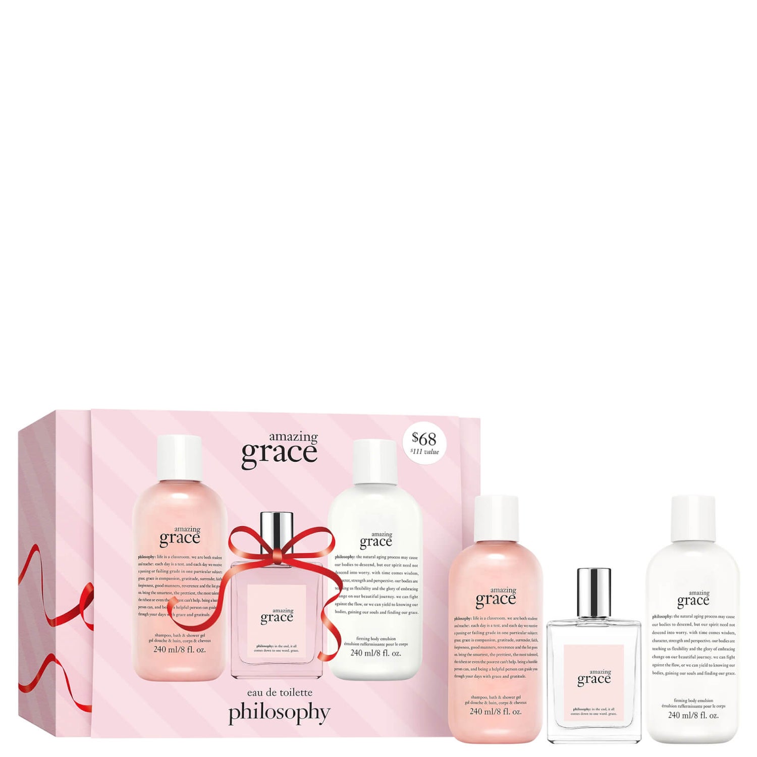 philosophy Christmas 2023 Amazing Grace Christmas Giftset LOOKFANTASTIC