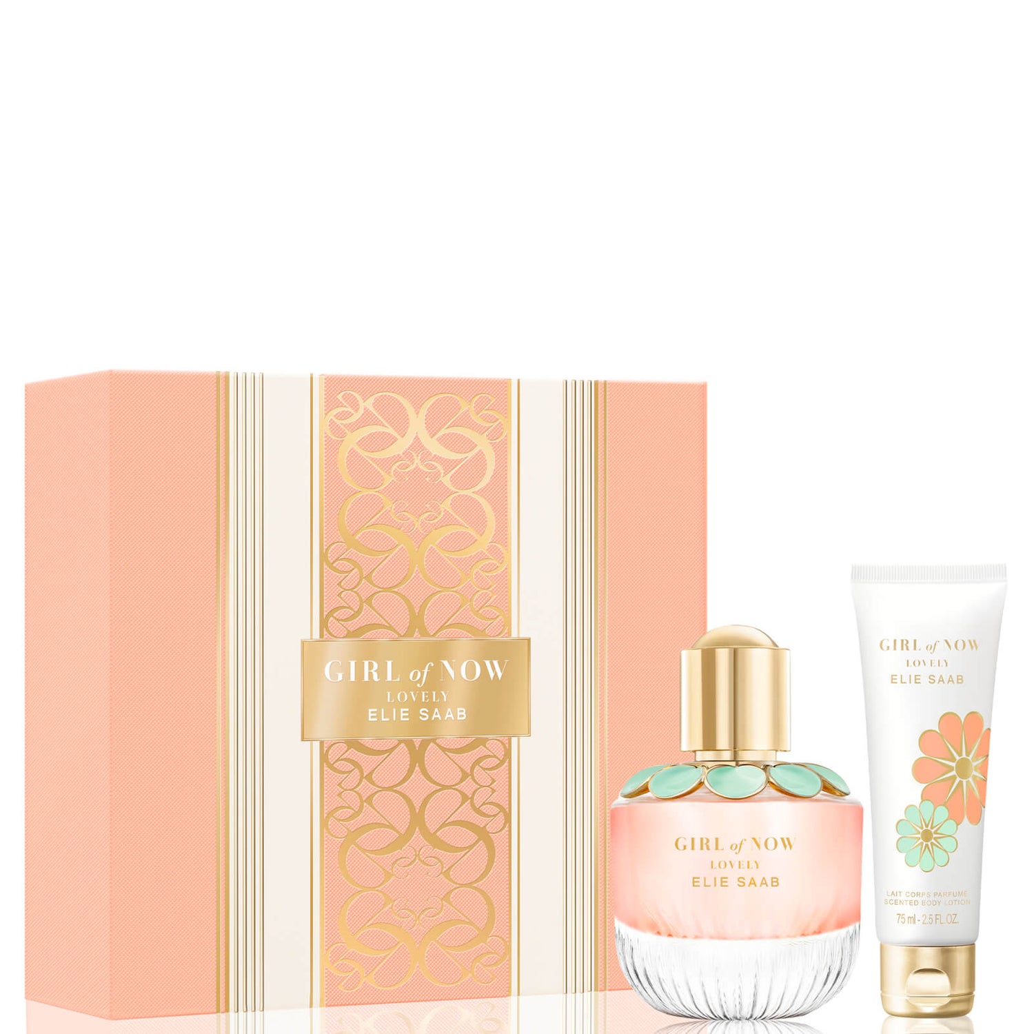 Elie Saab Girl of Now Lovely Eau de Parfum Spray 50ml Gift Set ...