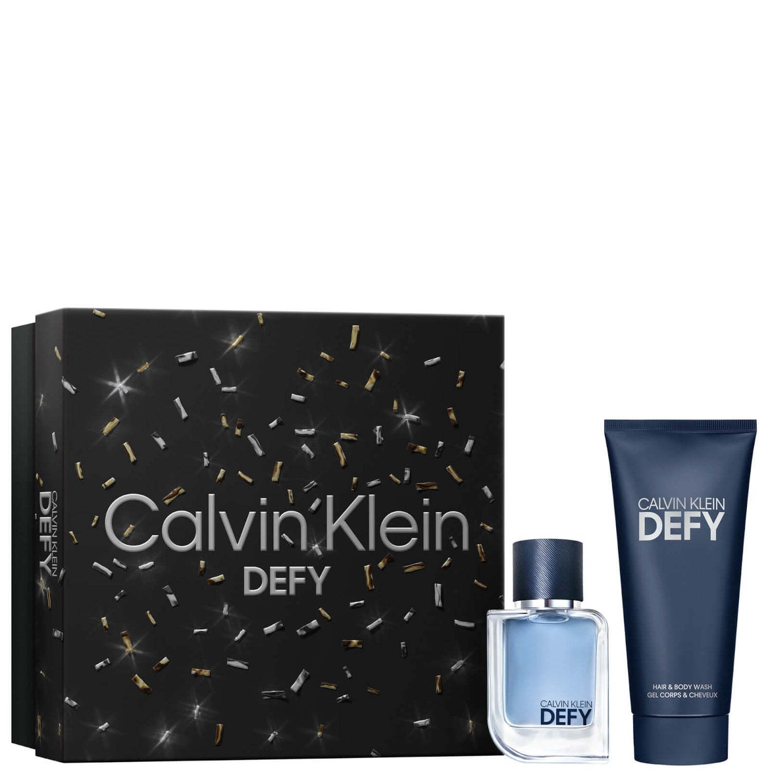 Calvin Klein Christmas 2023 Defy For Him Eau de Toilette 50ml Gift Set ...