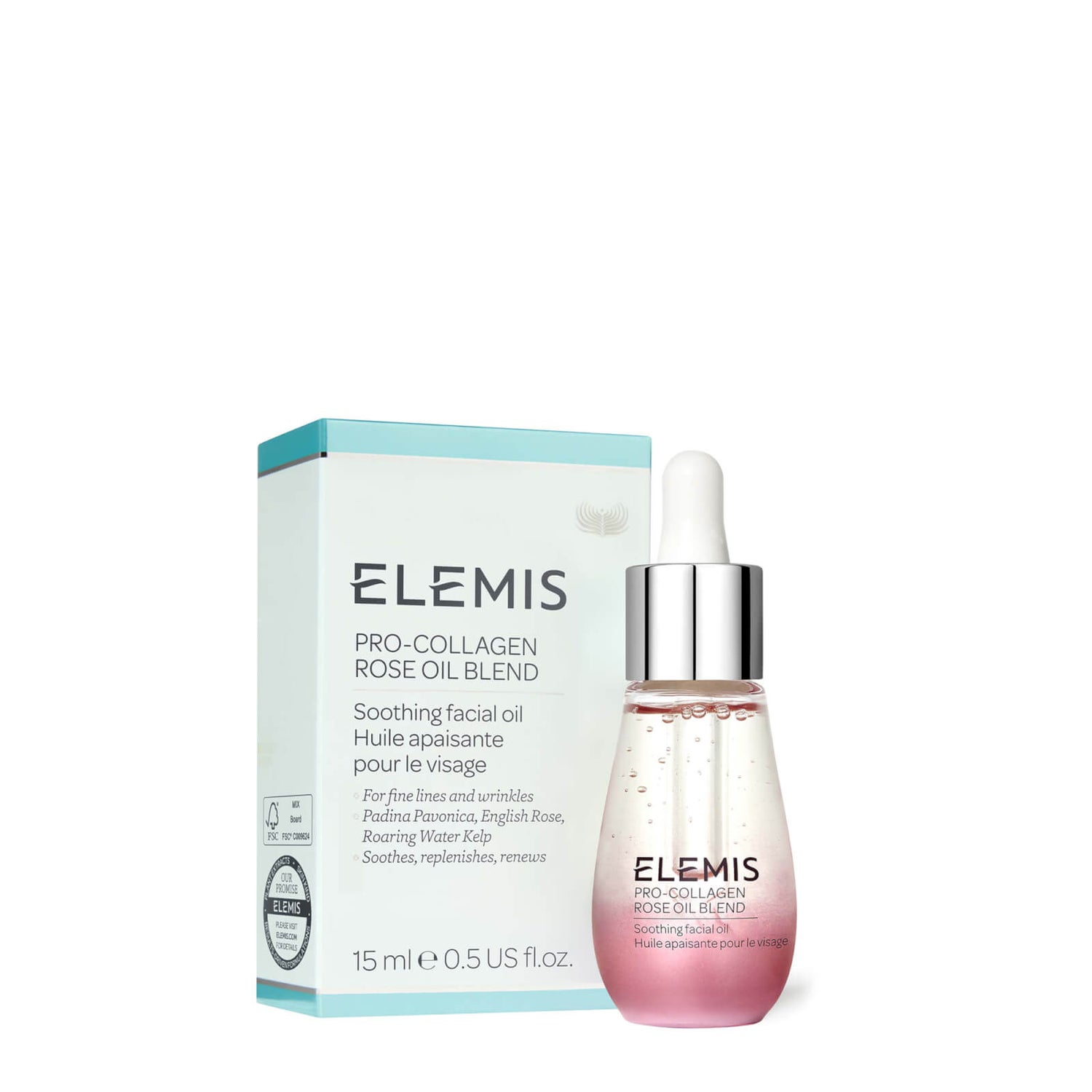 Elemis ProCollagen Rose Facial Oil 15ml Spedizione GRATIS