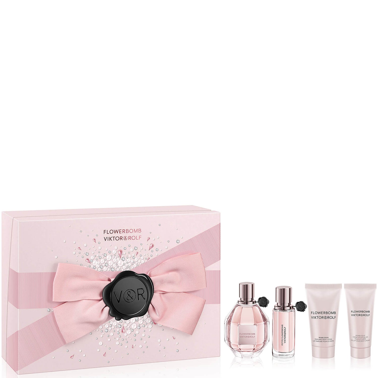 Viktor & Rolf Flowerbomb Eau de Parfum 100ml Gift Set - LOOKFANTASTIC