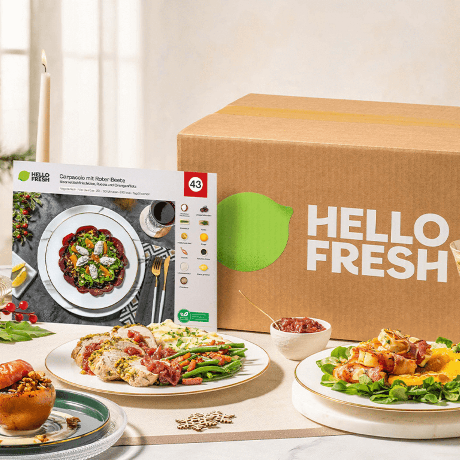HelloFresh Jusqu’à 100€ offerts sur vos 5 premières Box HelloFresh