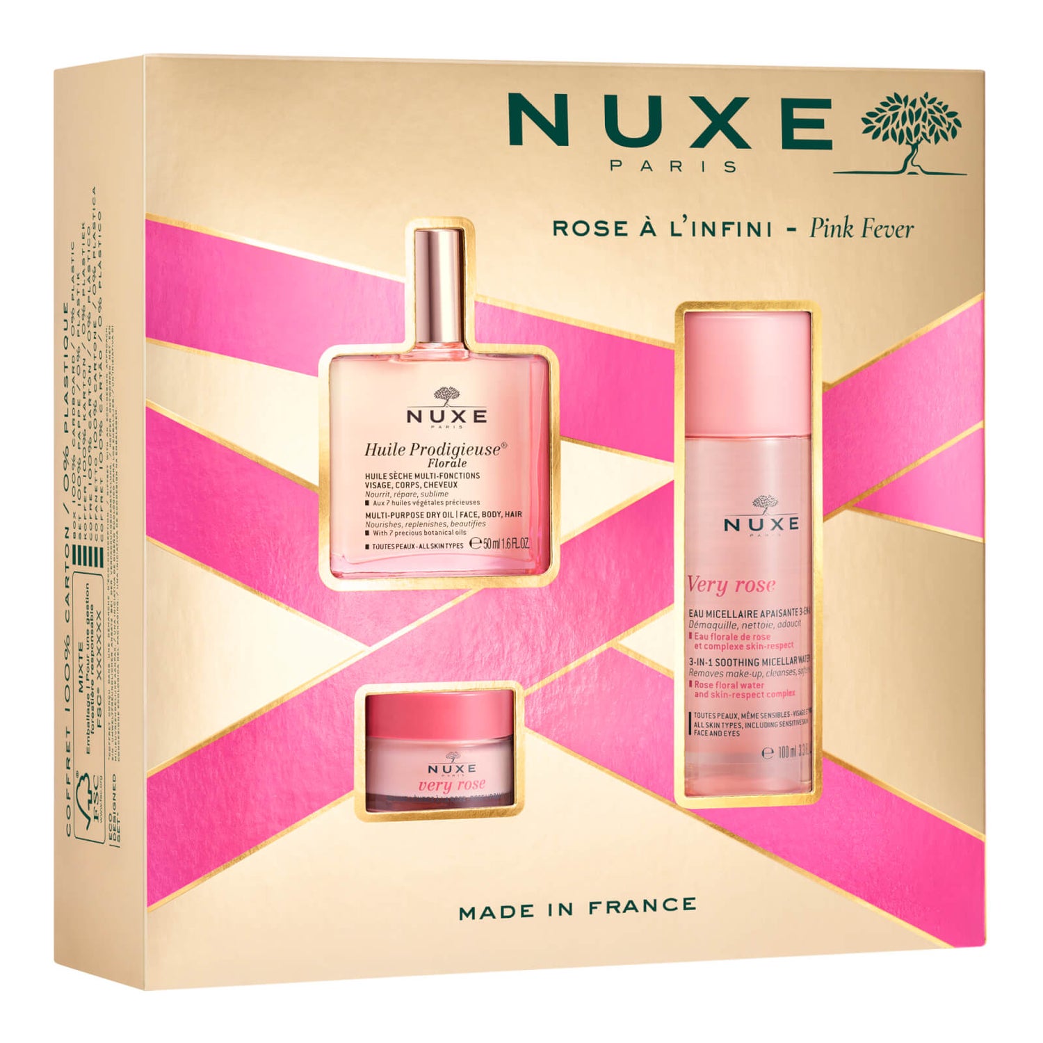 Rose face care | Pink Fever | Nuxe