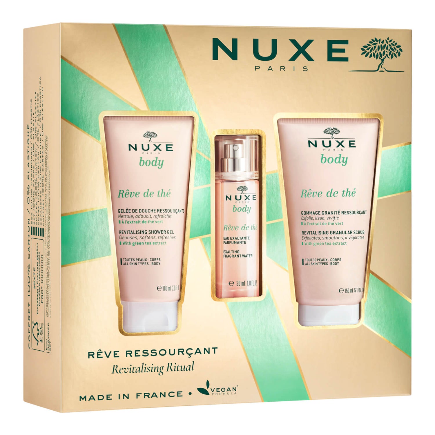 Body care set | Revitalising Dream with Tea Set | Nuxe