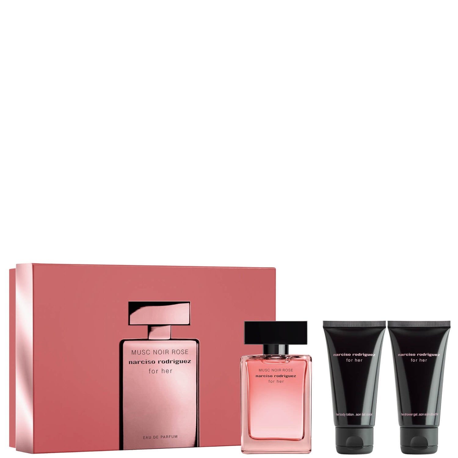 Narciso Rodriguez for Her Musc Noir Rose Eau de Parfum Spray 50ml Set ...