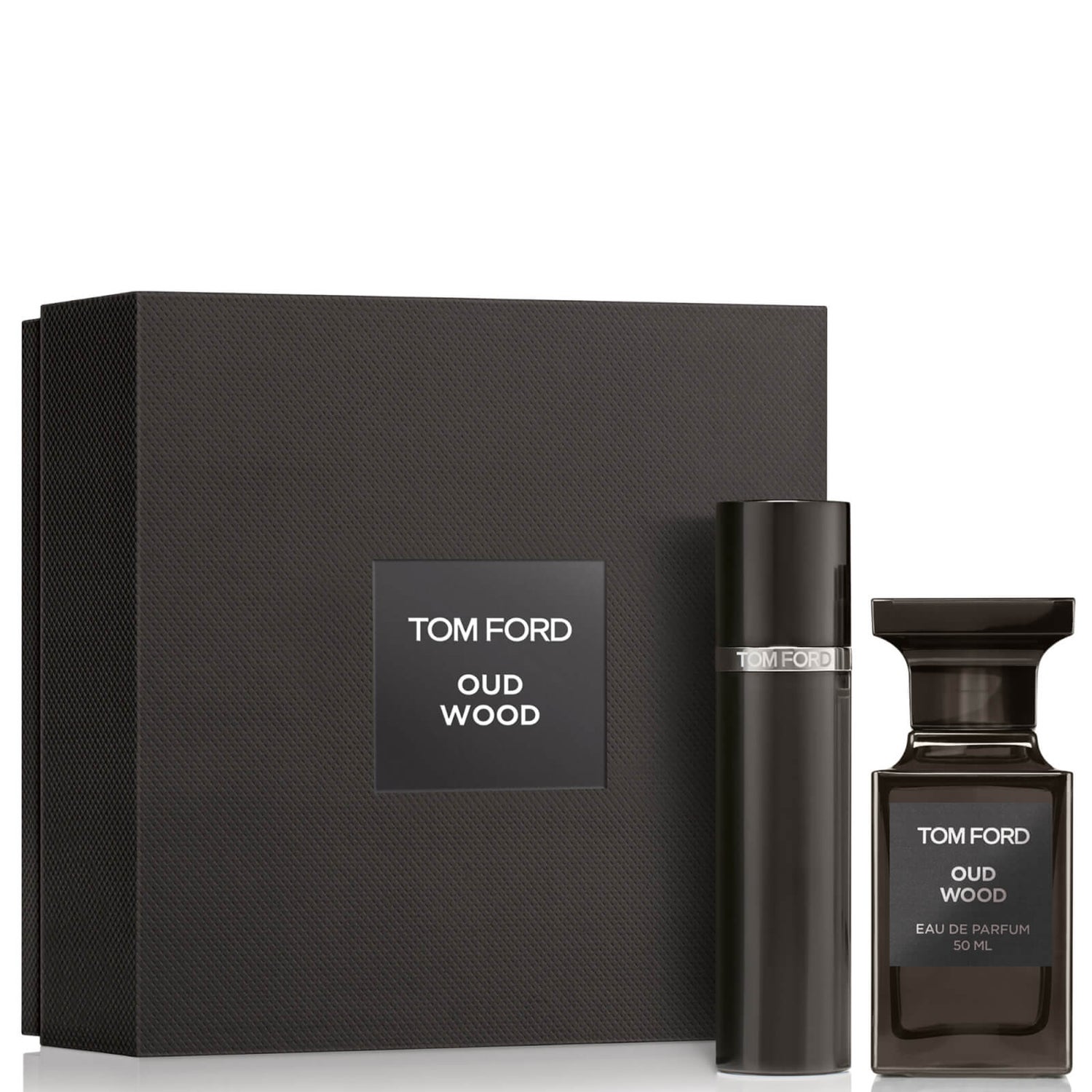 Tom Ford Oud Wood Eau de Parfum 50ml Set LOOKFANTASTIC