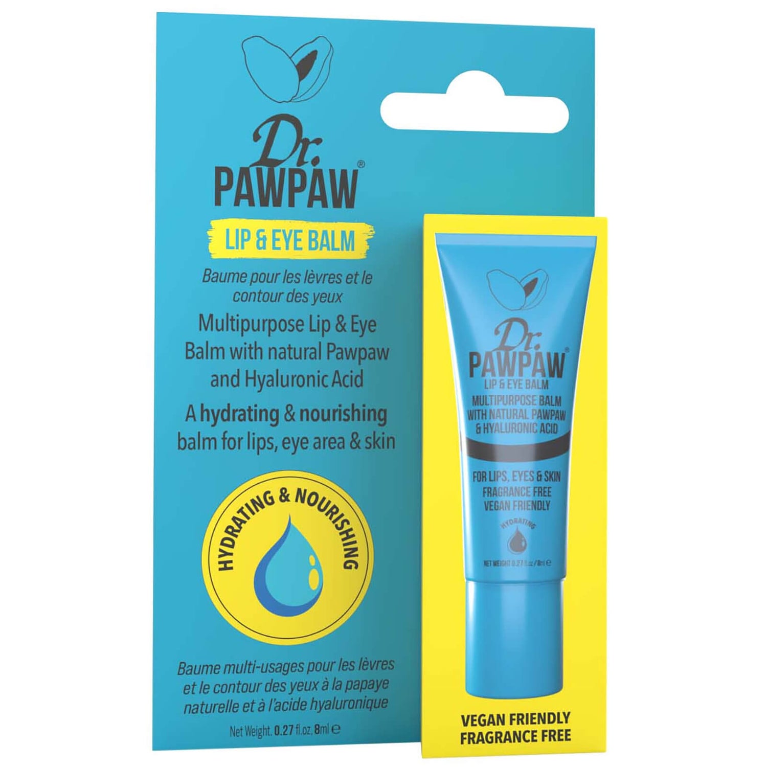 Dr. PAWPAW Lip and Eye Balm 8ml lookfantastic 台灣站